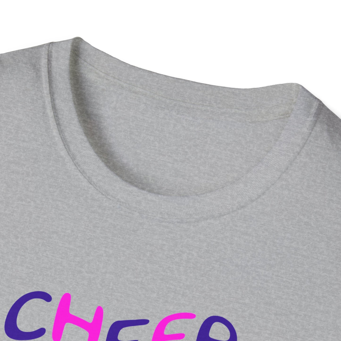Cheer Mom Unisex Softstyle T-Shirt | Cheerleading Gift, Sportswear, Team Spirit Shirt, Mom Apparel, Fan Merchandise