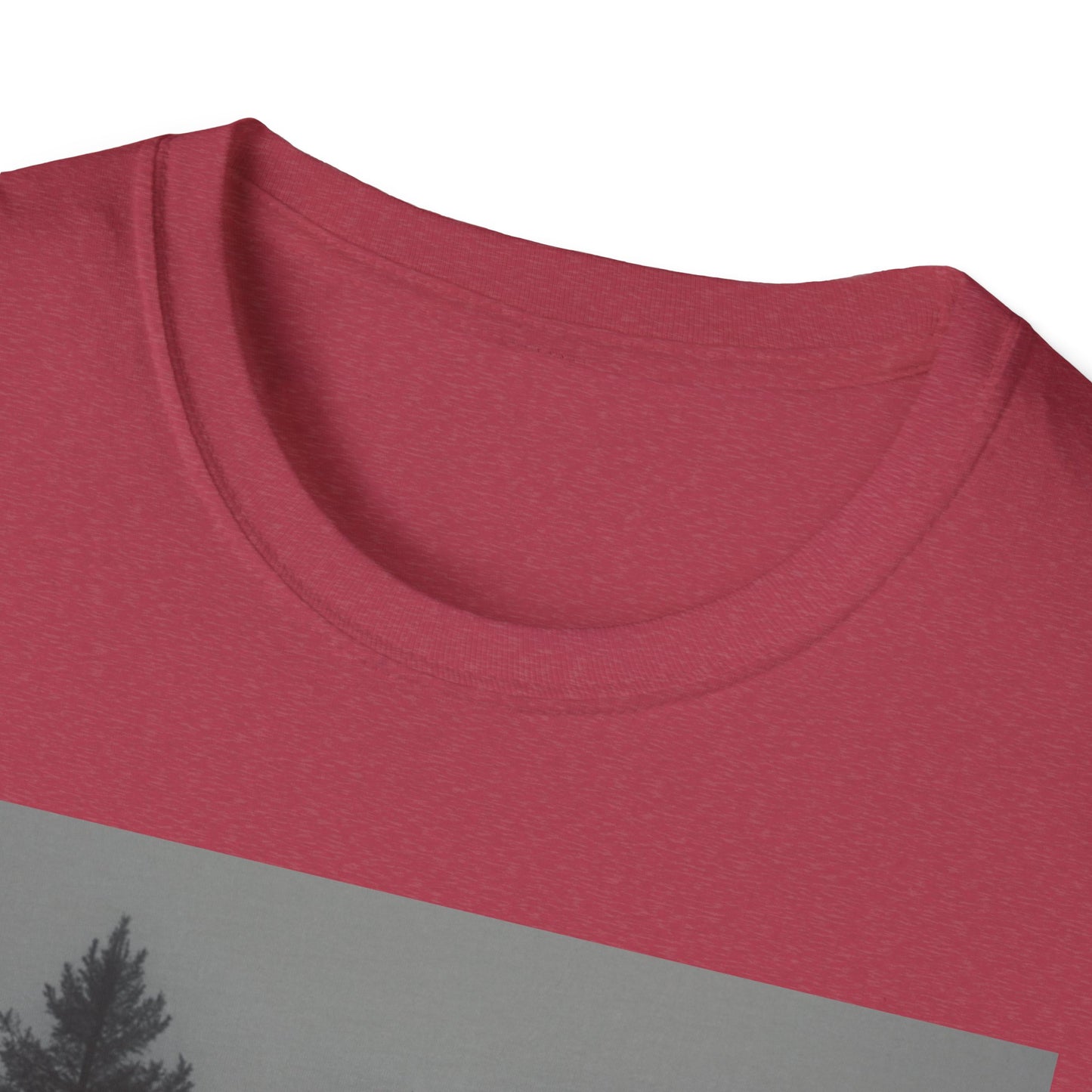 Mystical Forest T-Shirt | Unisex Softstyle Tee for Nature Lovers, Outdoor Adventures, Casual Wear, Gifts for Him & Her