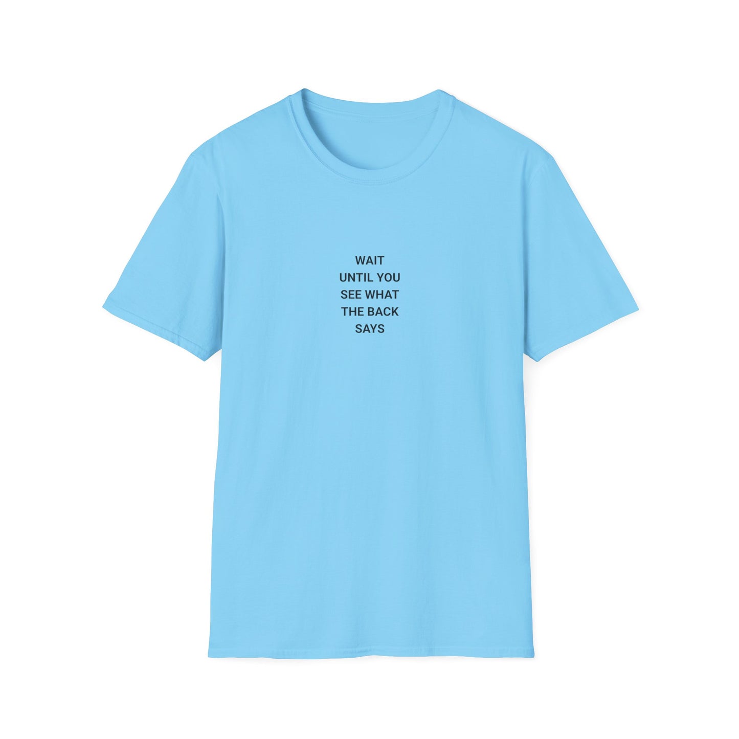Unisex Funny Statement T-Shirt, Casual Wear, Gift for Friends, Humor Tee, Birthday Gift, Fun Fashion