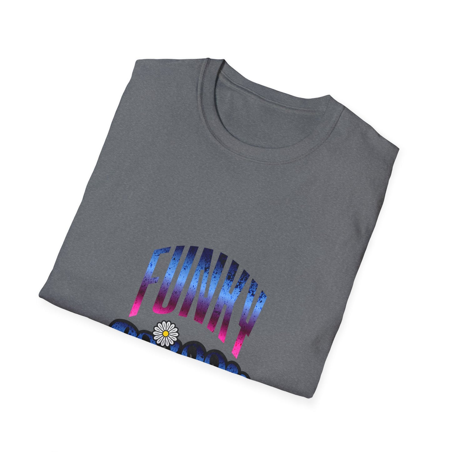 Funky Happy Unisex T-Shirt – Perfect for Festivals, Gifts & Everyday Wear, Vivid Graphics, Casual Style, Birthday Celebration
