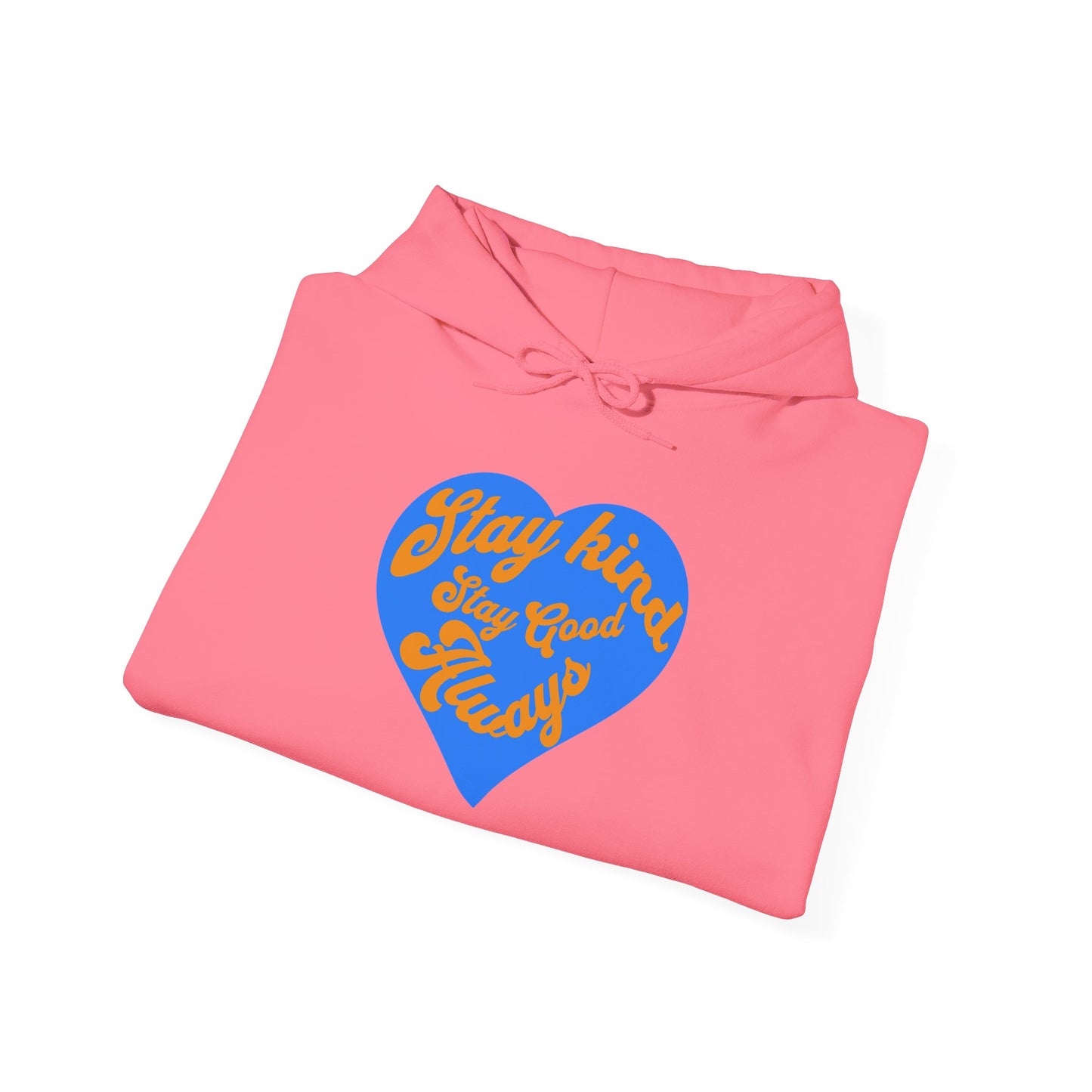 Stay Kind Heart Hoodie - Cozy Unisex Sweatshirt, Ideal for Gifts, Casual Wear, Everyday Comfort, Fall Fashion, Motivation