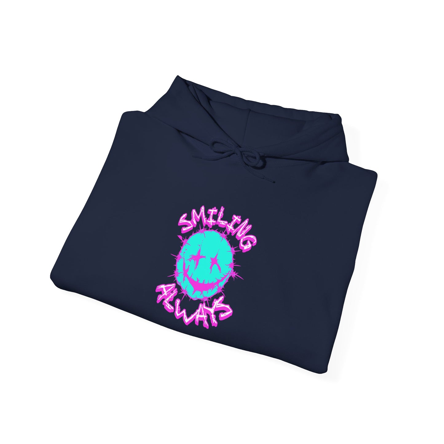 Vibrant Unisex Hoodie for Fun-Loving Souls | Graphic Sweatshirt with Smile Design, Cozy Gift for Men and Women, Casual Wear, Everyday Style
