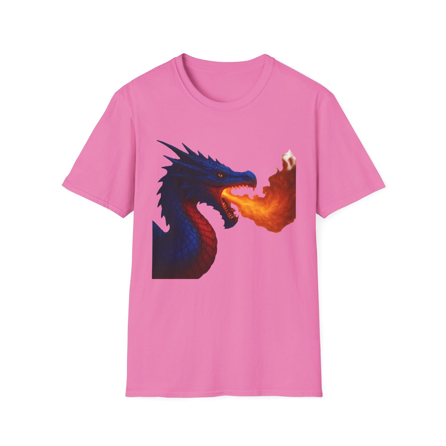 Fantasy Dragon Graphic Tee - Perfect for Gamers, Fantasy Lovers, Birthday Gifts, Casual Wear, Unique Gifts