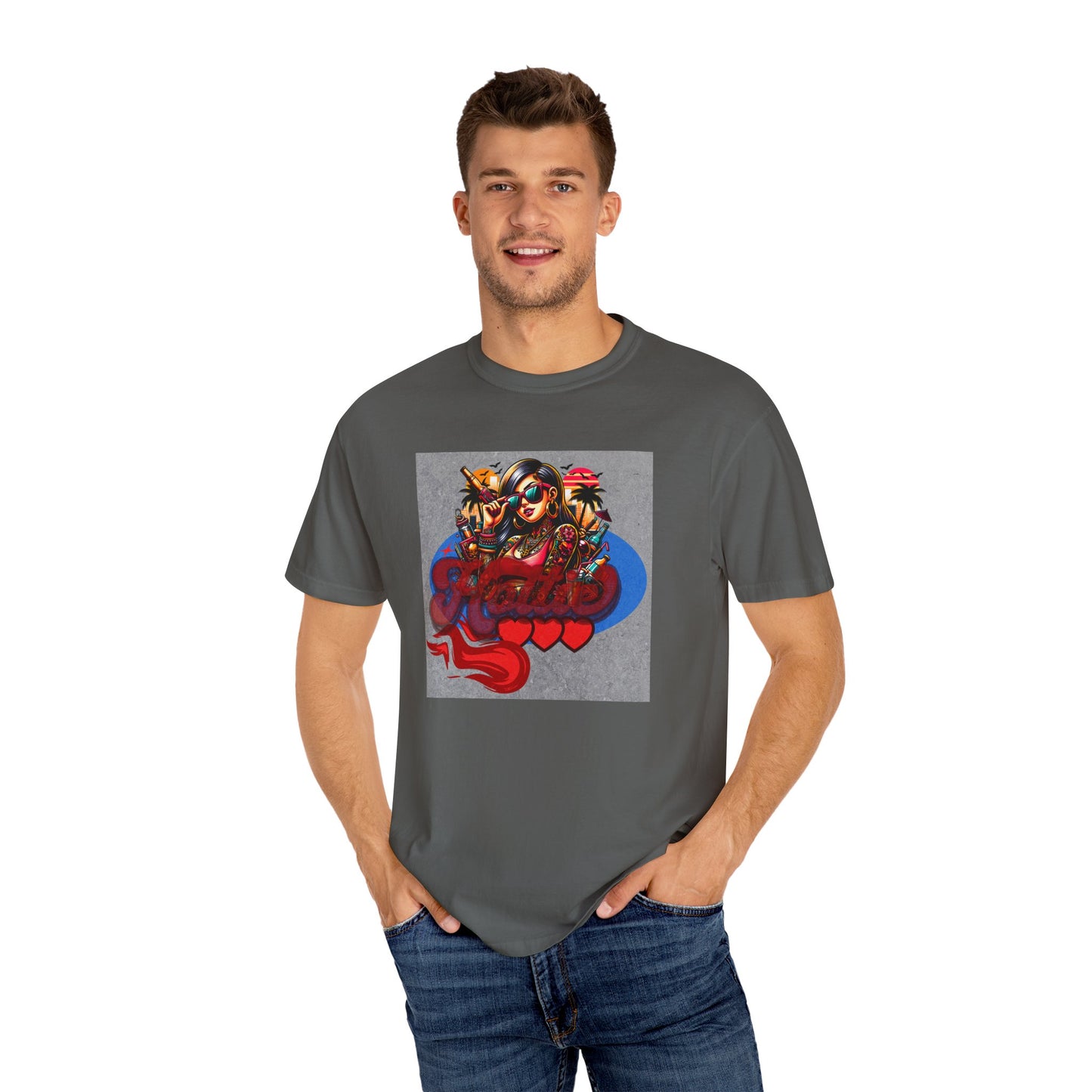 Hottie T-Shirt, Retro Inspired Unisex T-Shirt, Casual Streetwear, Graphic Tee for Events, Gift for Music Lovers, Festival Wear