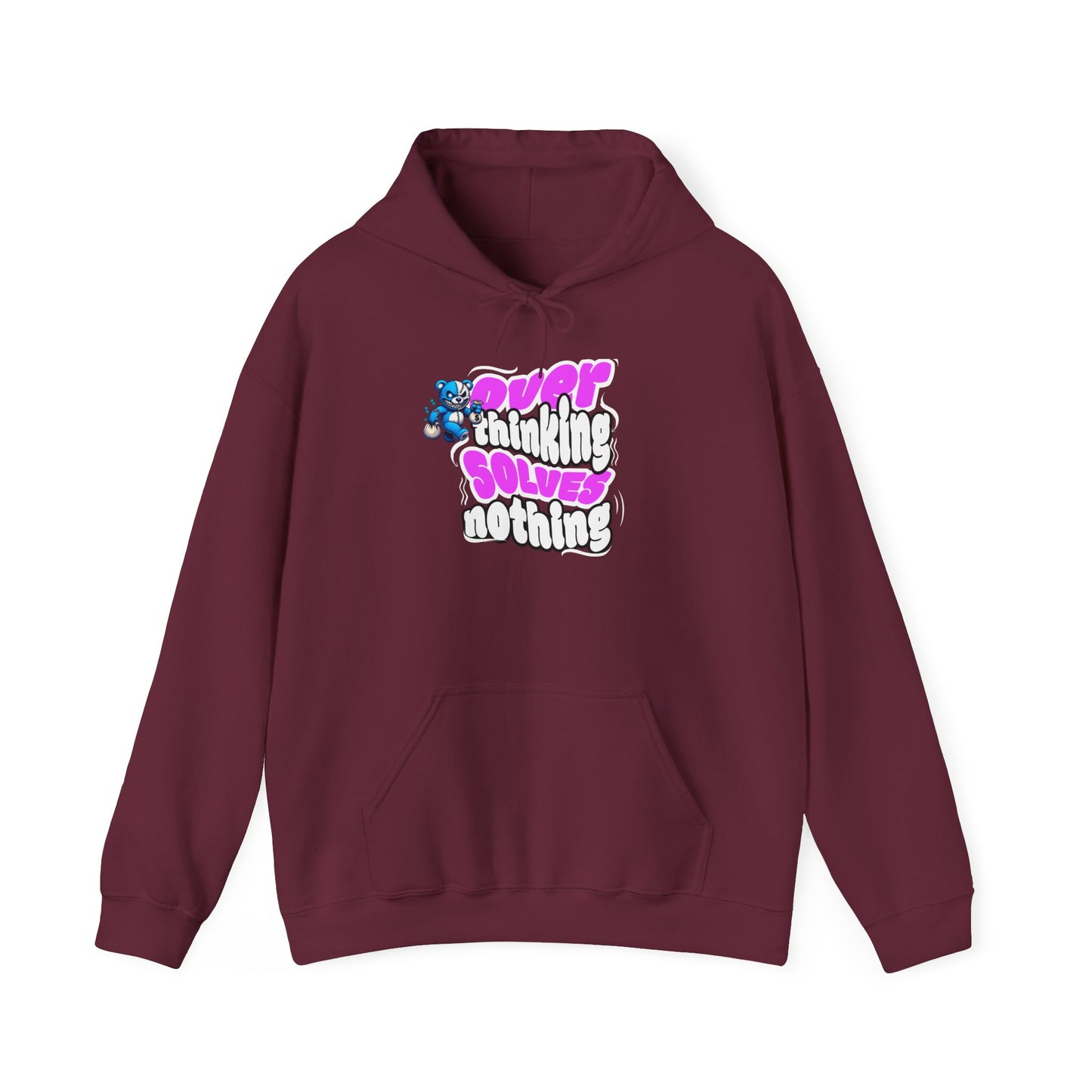 Lighthearted Quote Hoodie - Cozy Unisex Sweatshirt for Relaxation, Gift for Friends, Motivational Apparel, Casual Everyday Wear