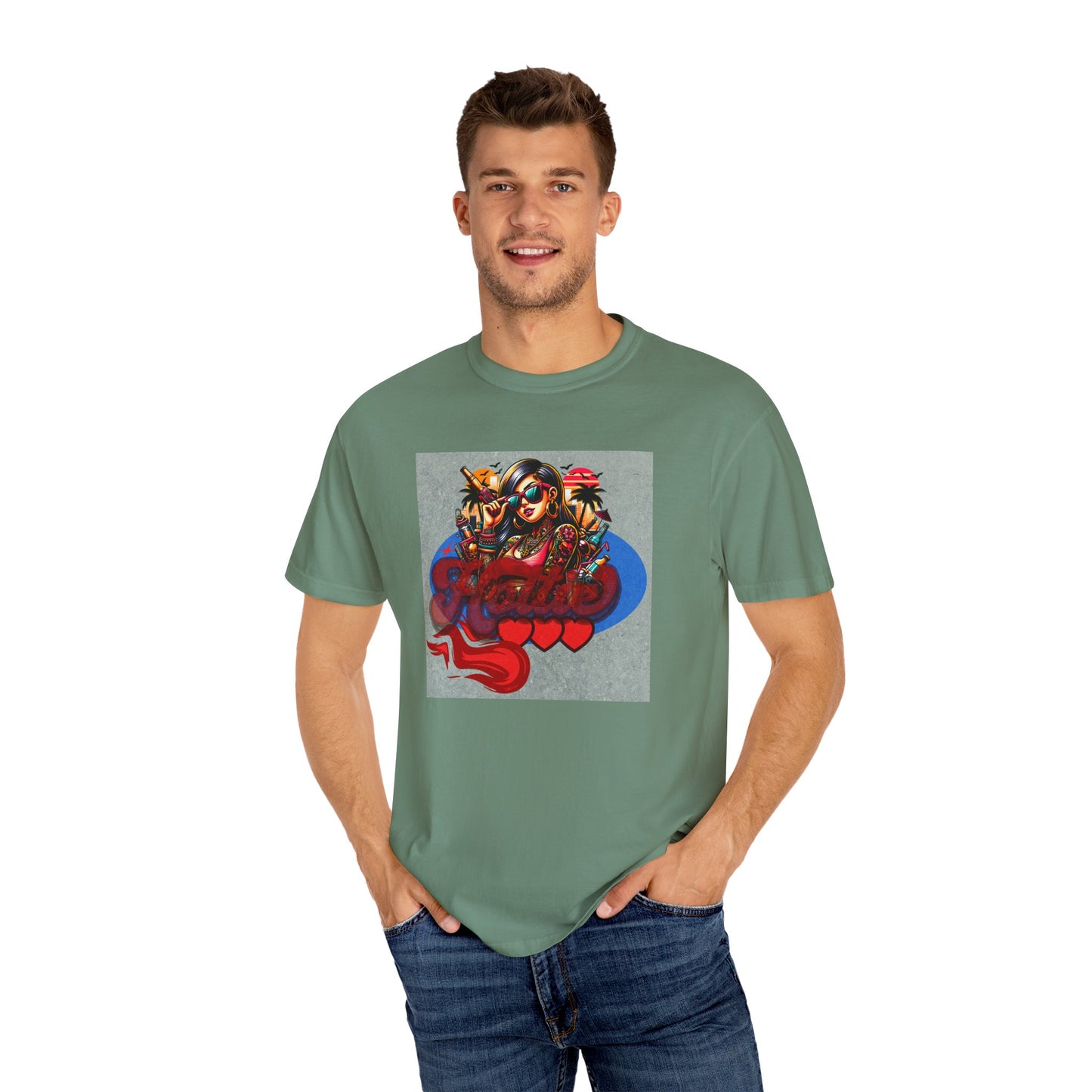 Hottie T-Shirt, Retro Inspired Unisex T-Shirt, Casual Streetwear, Graphic Tee for Events, Gift for Music Lovers, Festival Wear