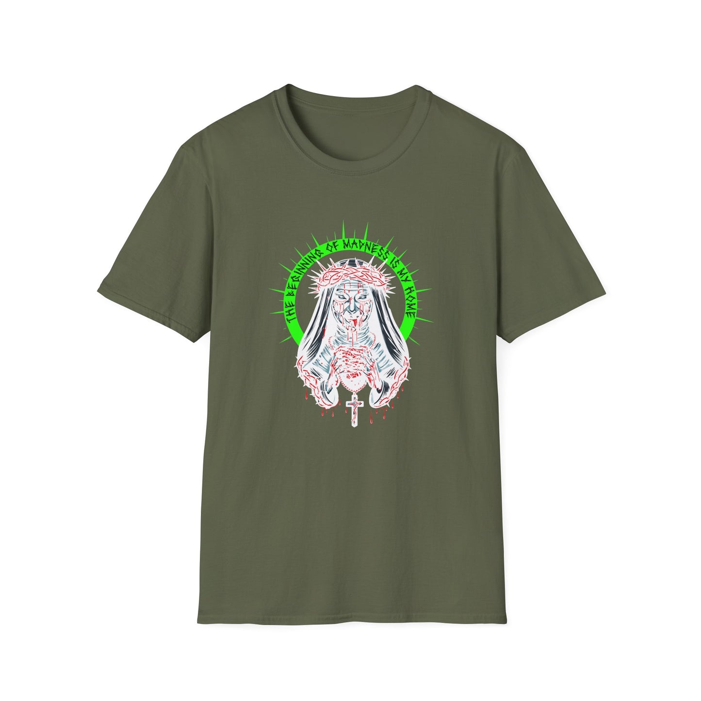 Unique Graphic Unisex T-Shirt with Religious Design | Trendy Apparel for Casual Wear, Gift, Christian Events, Everyday Use