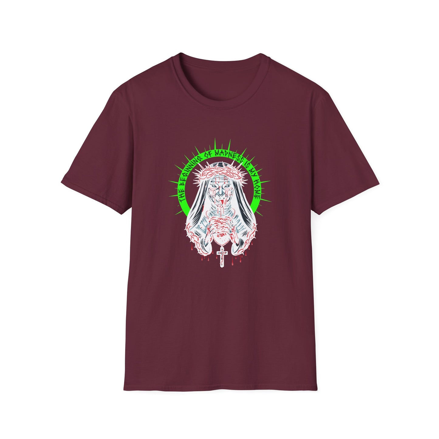 Unique Graphic Unisex T-Shirt with Religious Design | Trendy Apparel for Casual Wear, Gift, Christian Events, Everyday Use