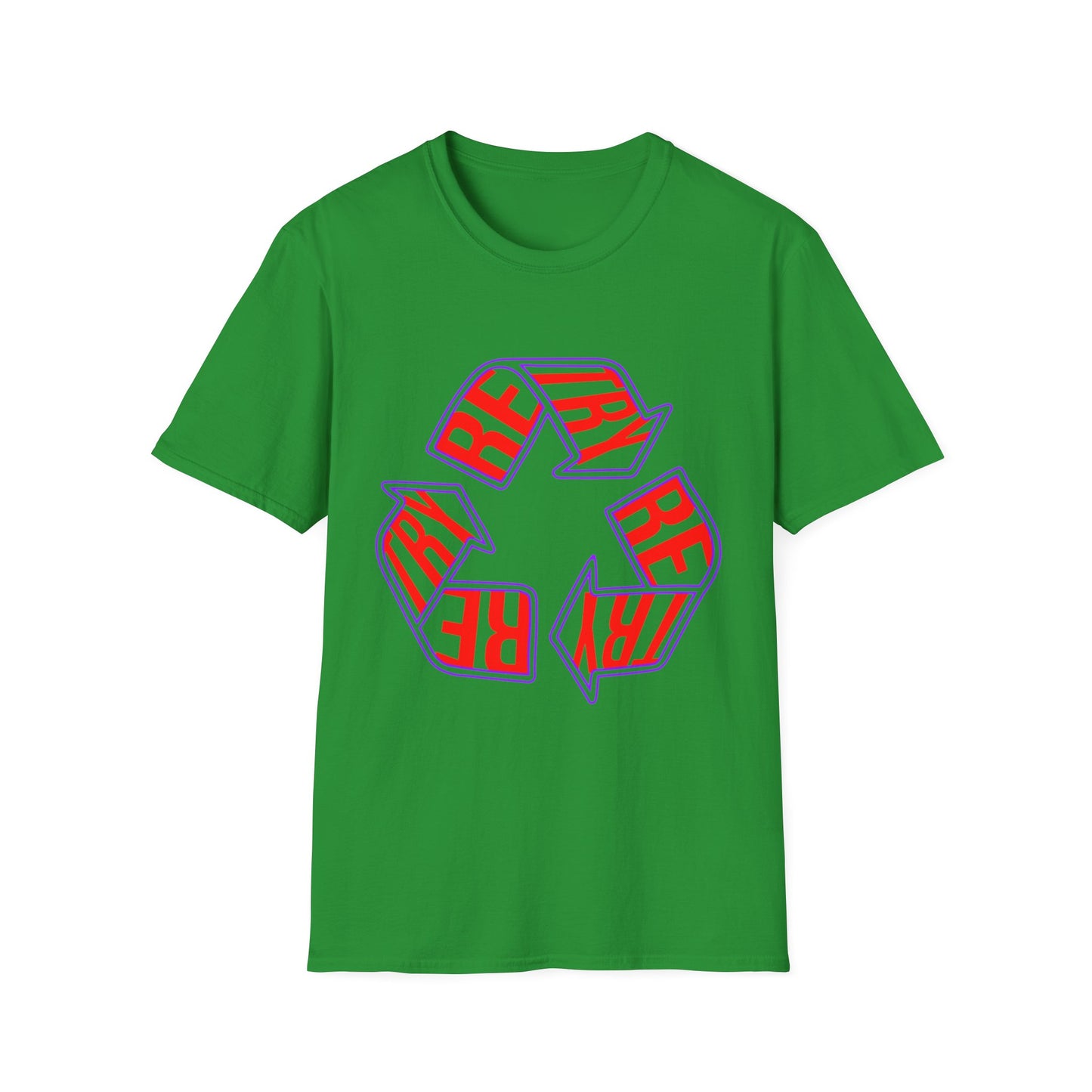 Recycled Vibes Unisex T-Shirt, Eco-Friendly Tee, Casual Wear, Gift for Eco-Conscious, Sustainable Fashion, Everyday Staple