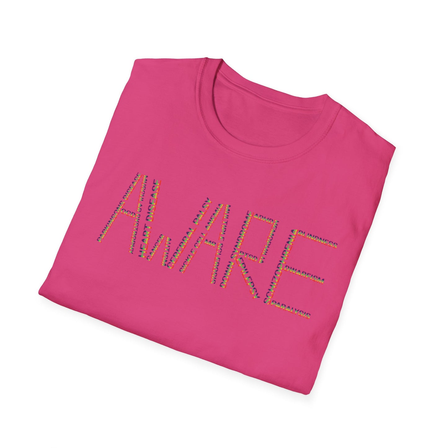 Awareness Unisex Softstyle T-Shirt - Comfortable and Stylish Statement Tee