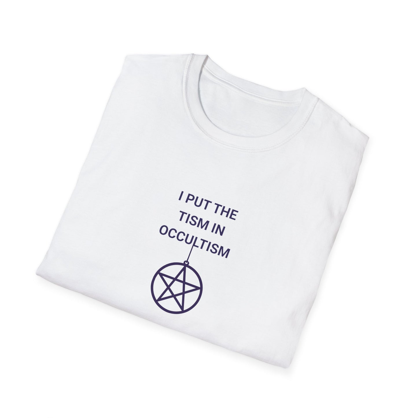 Occultism Humor T-Shirt, Funny Unisex Tee, Witchy Gift for Friends, Casual Wear, Halloween Theme, Spiritual Apparel