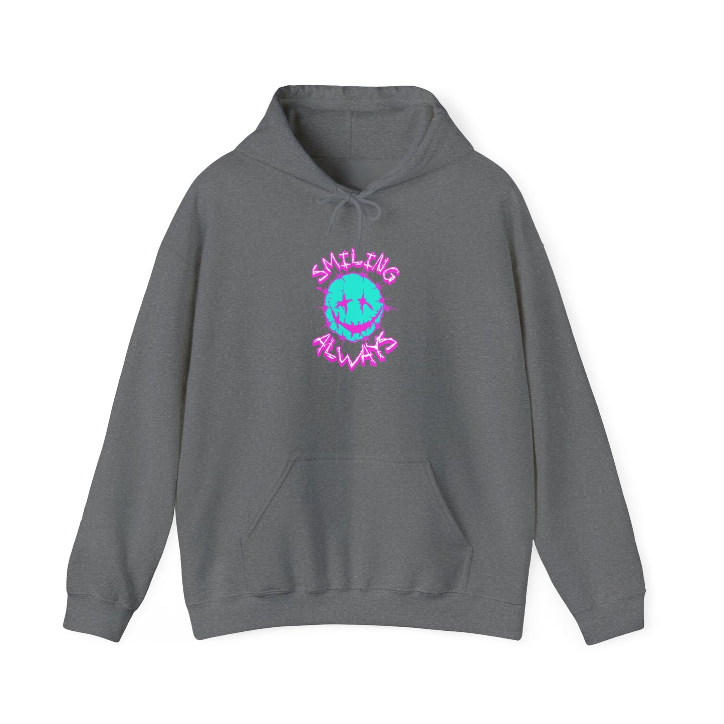 Vibrant Unisex Hoodie for Fun-Loving Souls | Graphic Sweatshirt with Smile Design, Cozy Gift for Men and Women, Casual Wear, Everyday Style