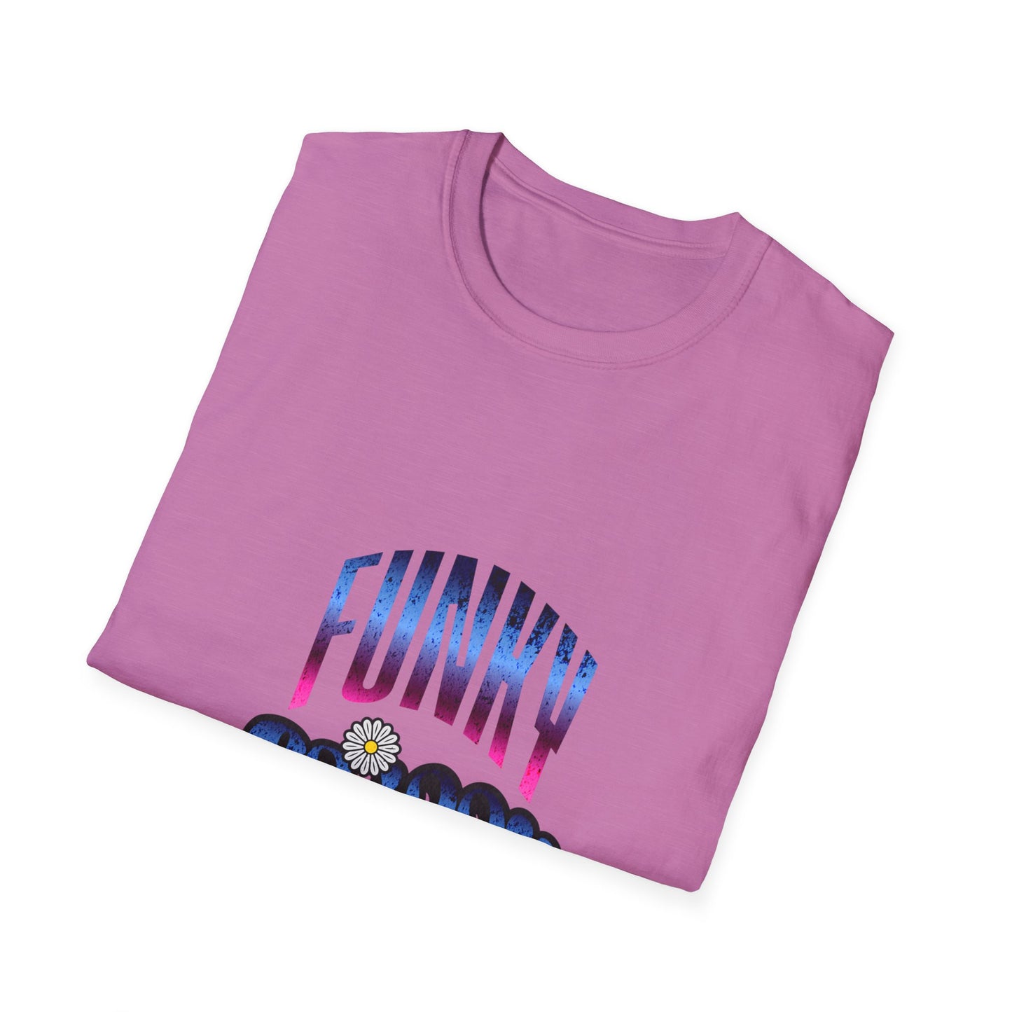 Funky Happy Unisex T-Shirt – Perfect for Festivals, Gifts & Everyday Wear, Vivid Graphics, Casual Style, Birthday Celebration