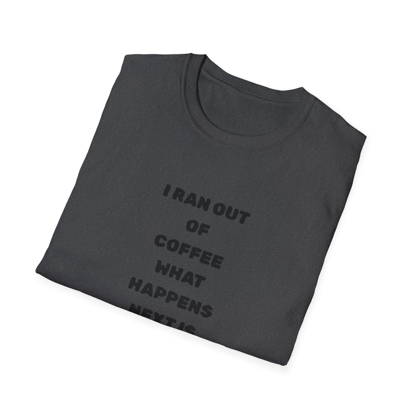 Coffee Lovers Unisex T-Shirt, Funny Gift for Coffee Addicts, Casual Wear, Birthday Present, Relaxed Fit Tee