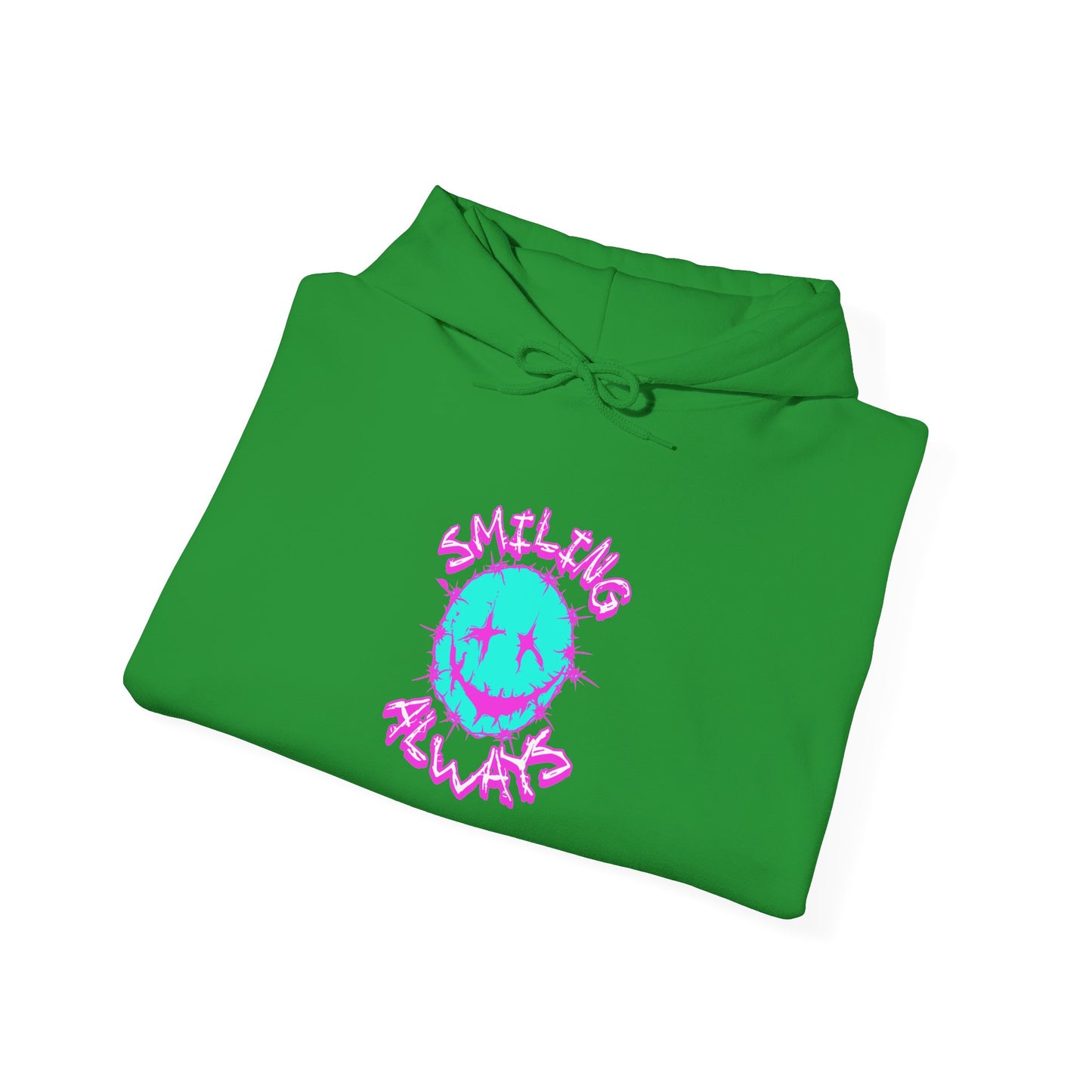 Vibrant Unisex Hoodie for Fun-Loving Souls | Graphic Sweatshirt with Smile Design, Cozy Gift for Men and Women, Casual Wear, Everyday Style