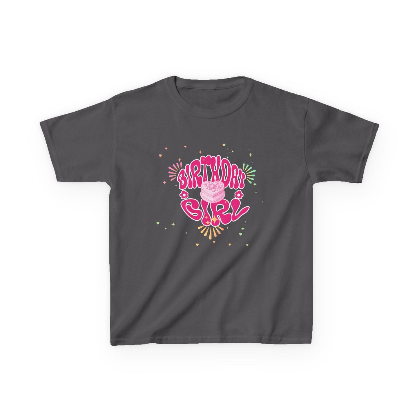 Birthday girl T-Shirt, Kids Birthday Tee, Fun Birthday T-Shirt, Birthday Cake T-Shirt, Birthday Shirt, Celebration Top, Gift, Kids Party Apparel
