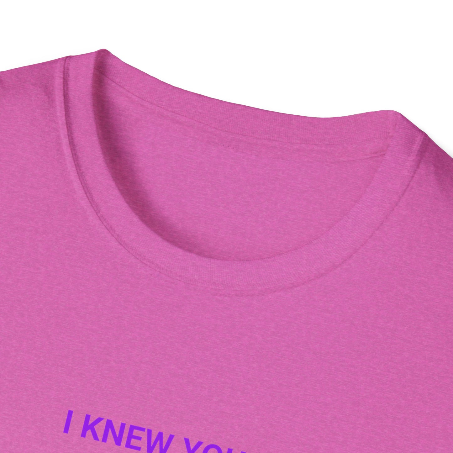 Flirty Quote T-Shirt, Unisex Softstyle Tee, Funny Graphic Tee, Gift for Her, Casual Wear, Trendy Statement Shirt, Everyday Humor