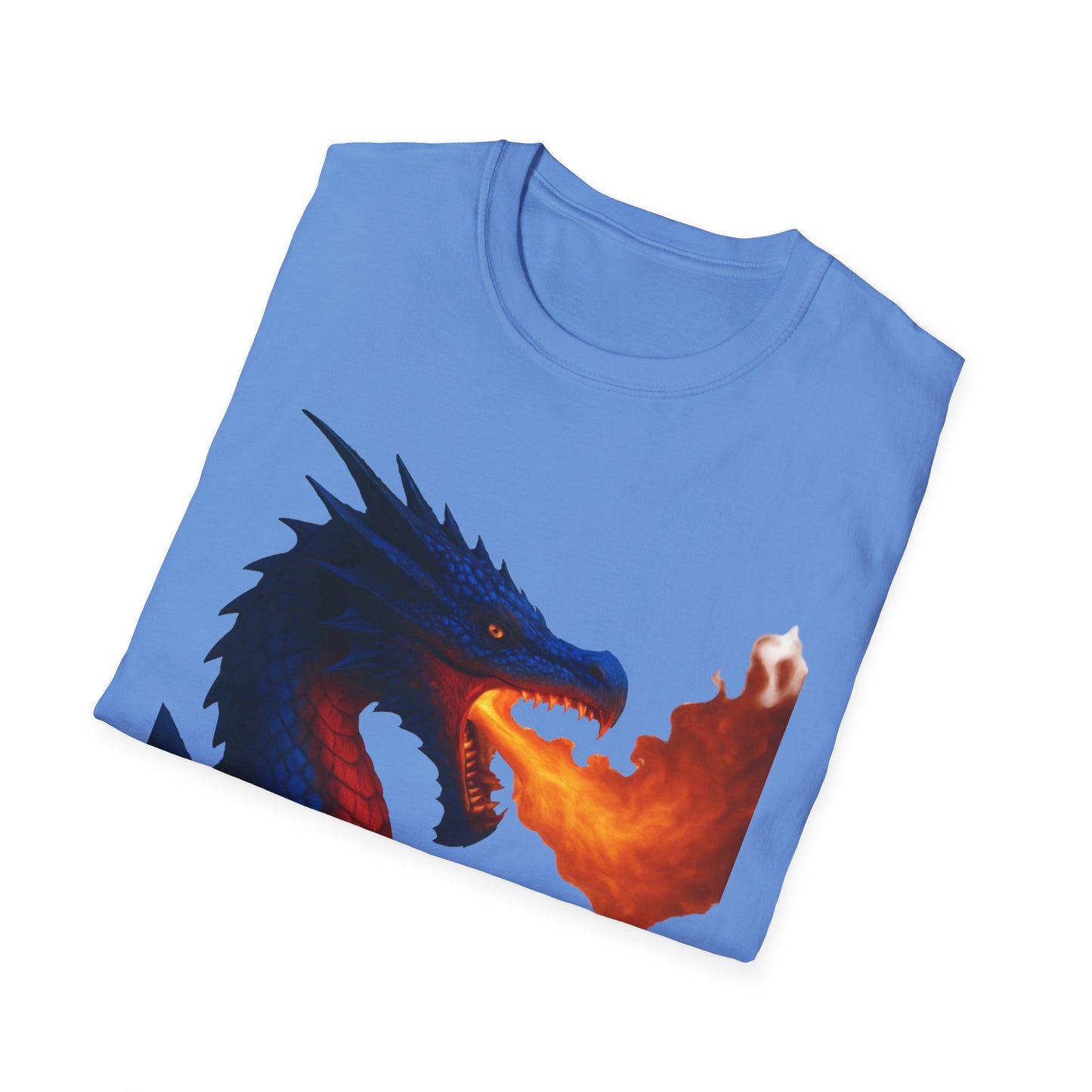 Fantasy Dragon Graphic Tee - Perfect for Gamers, Fantasy Lovers, Birthday Gifts, Casual Wear, Unique Gifts