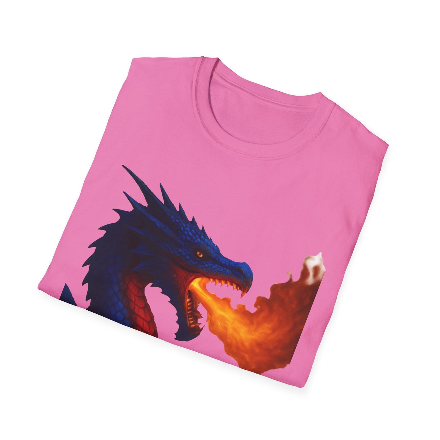 Fantasy Dragon Graphic Tee - Perfect for Gamers, Fantasy Lovers, Birthday Gifts, Casual Wear, Unique Gifts