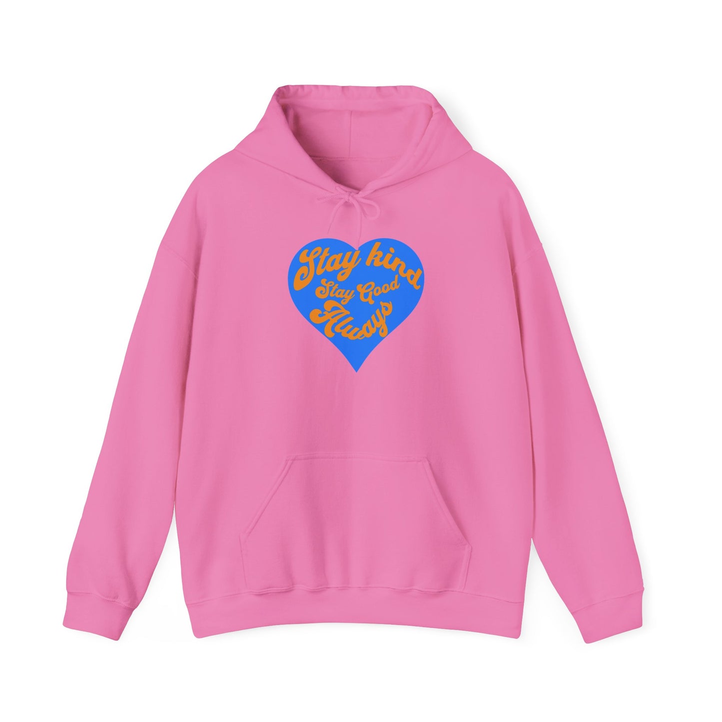 Stay Kind Heart Hoodie - Cozy Unisex Sweatshirt, Ideal for Gifts, Casual Wear, Everyday Comfort, Fall Fashion, Motivation