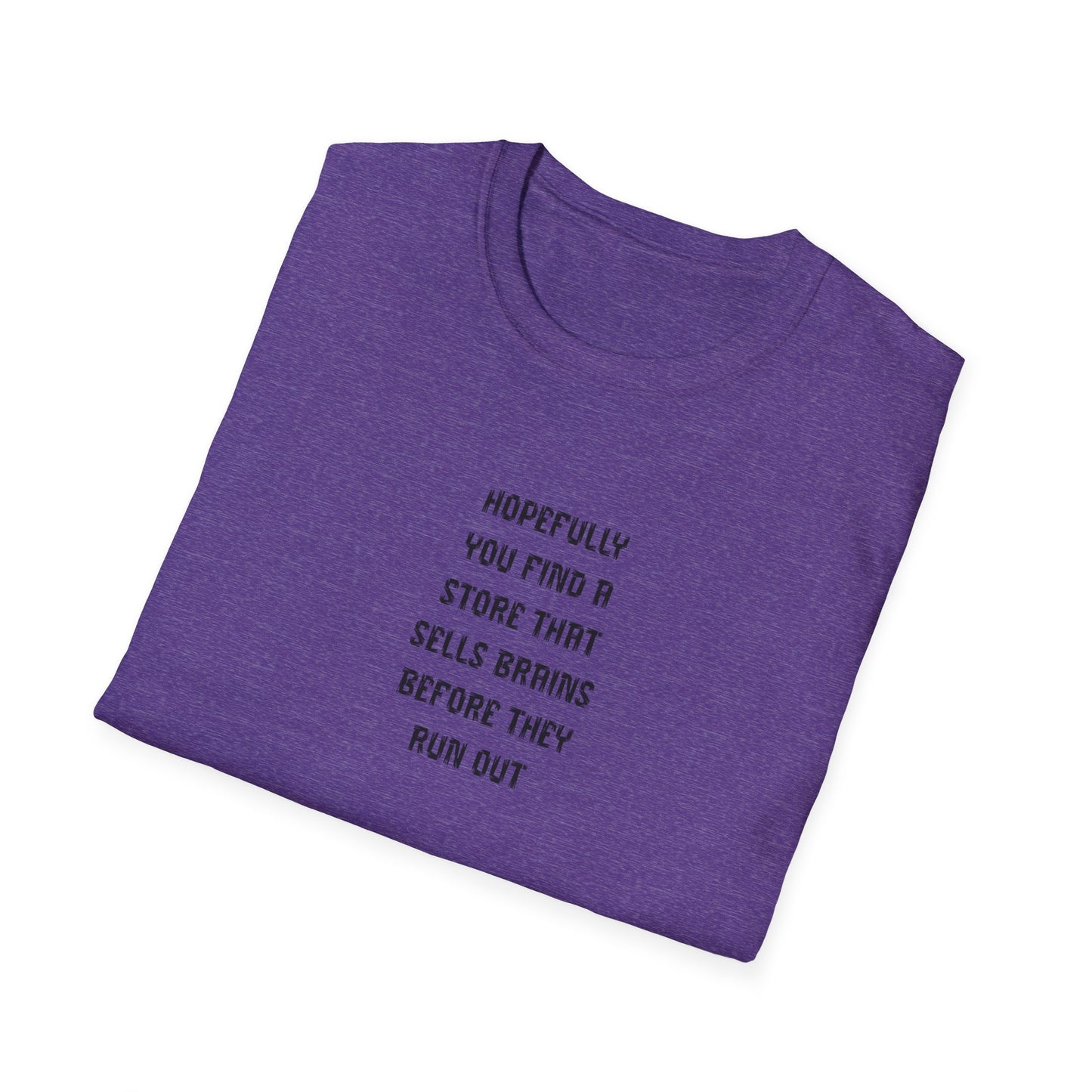 Fun & Quirky Unisex T-Shirt - Perfect Gift for Food Lovers, Unique Statement Tee for Birthdays, Casual Wear, Humor Apparel