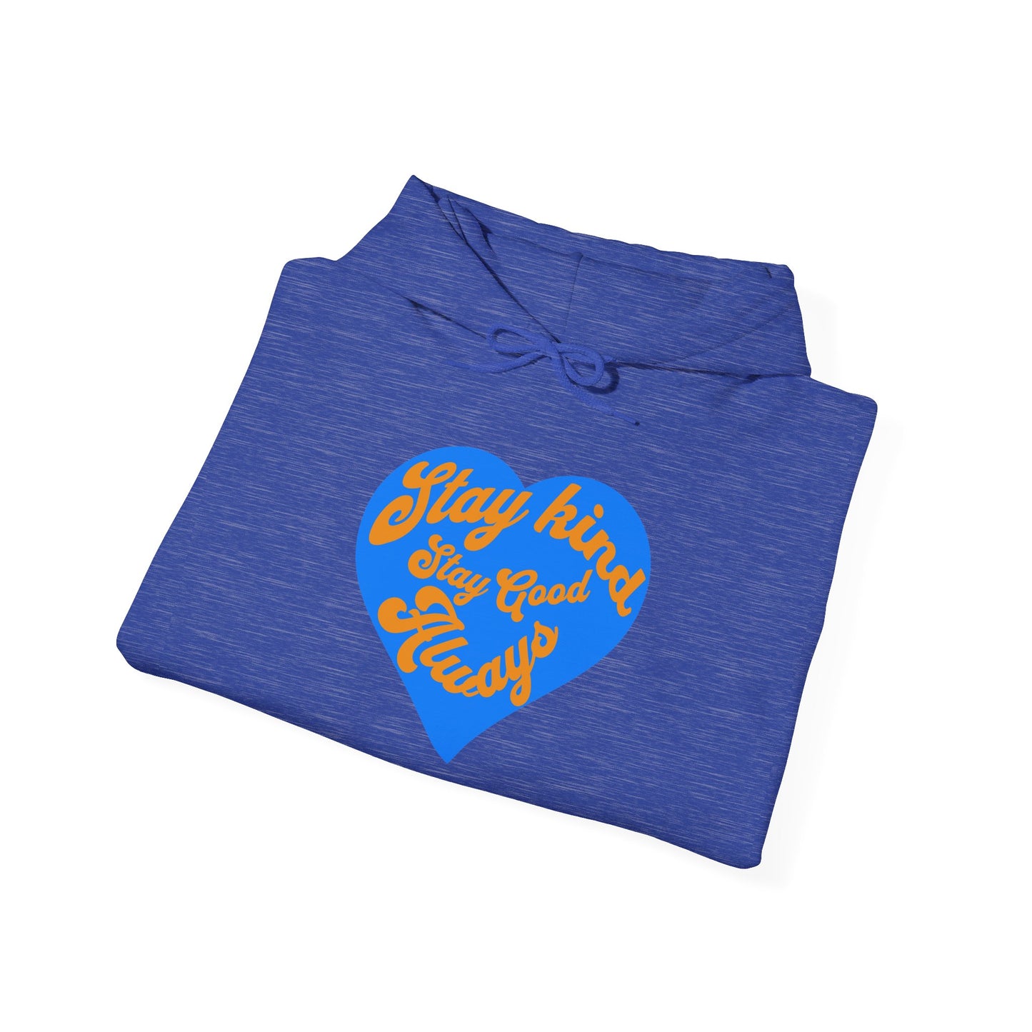 Stay Kind Heart Hoodie - Cozy Unisex Sweatshirt, Ideal for Gifts, Casual Wear, Everyday Comfort, Fall Fashion, Motivation