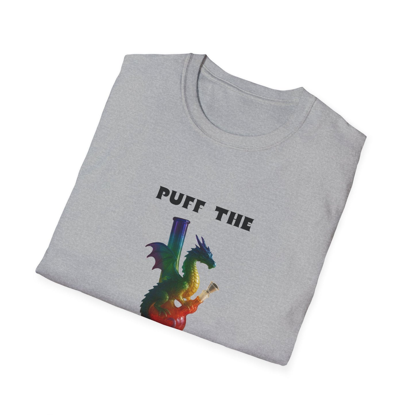 Magic Dragon T-Shirt, Unisex Graphic Tee, Softstyle Shirt, Vintage Music Apparel, Magical Gift, Festival Clothing
