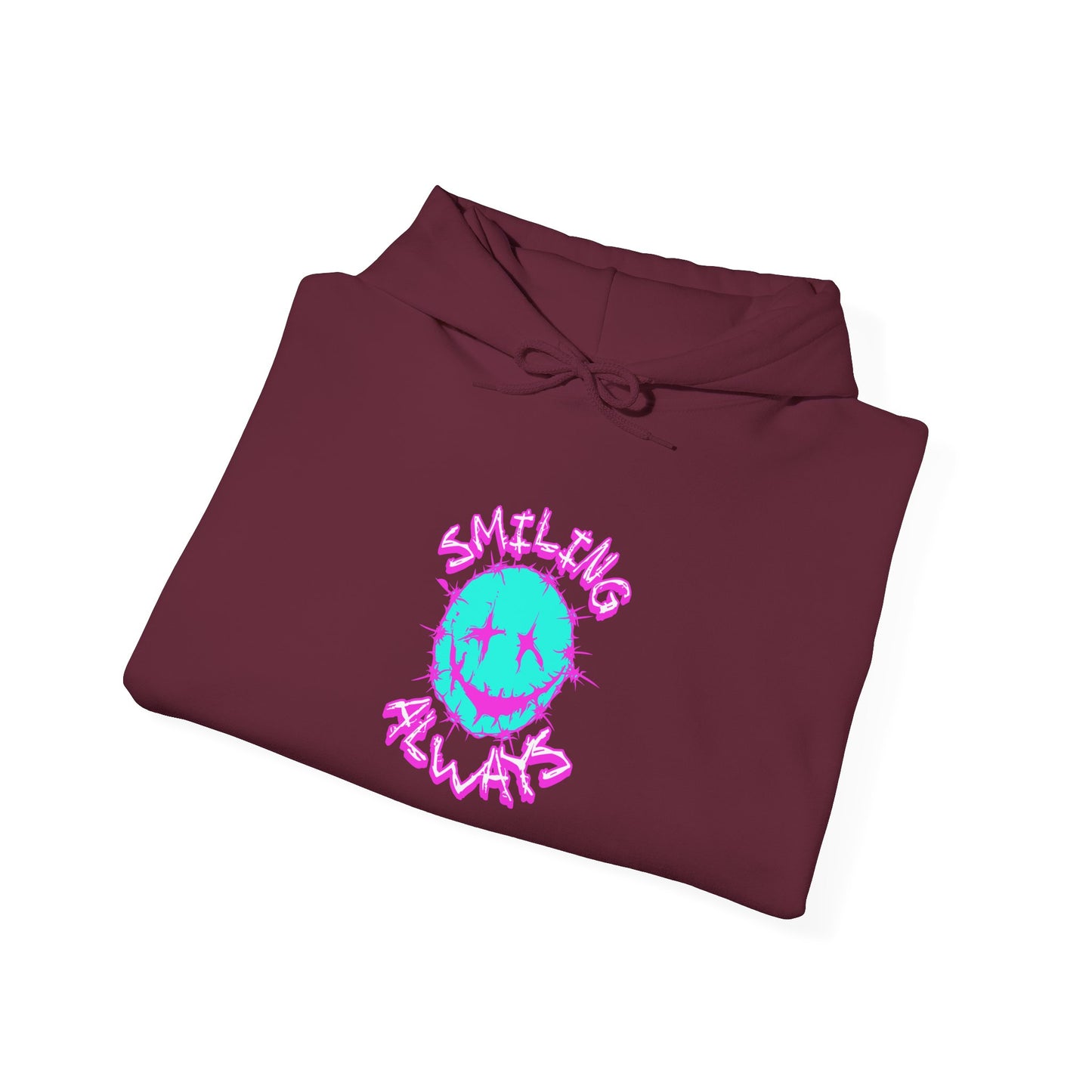 Vibrant Unisex Hoodie for Fun-Loving Souls | Graphic Sweatshirt with Smile Design, Cozy Gift for Men and Women, Casual Wear, Everyday Style