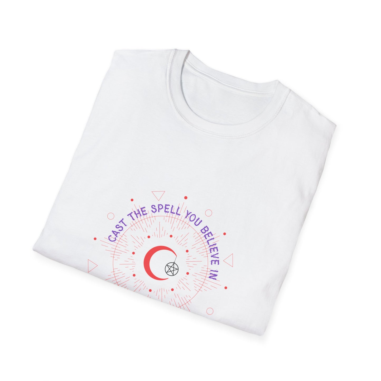 Magical Moon Phase T-Shirt | Unisex Softstyle Tee, Astrology Gift, Spiritual Apparel, Celestial Shirt, Empowering Gift for Her