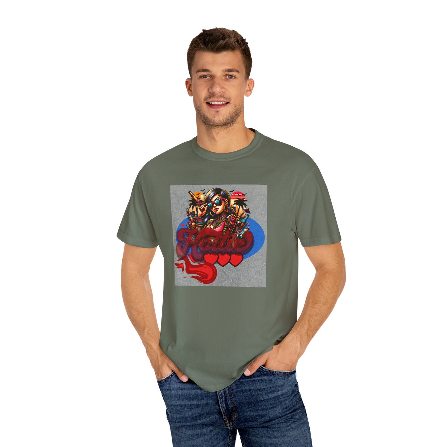 Hottie T-Shirt, Retro Inspired Unisex T-Shirt, Casual Streetwear, Graphic Tee for Events, Gift for Music Lovers, Festival Wear