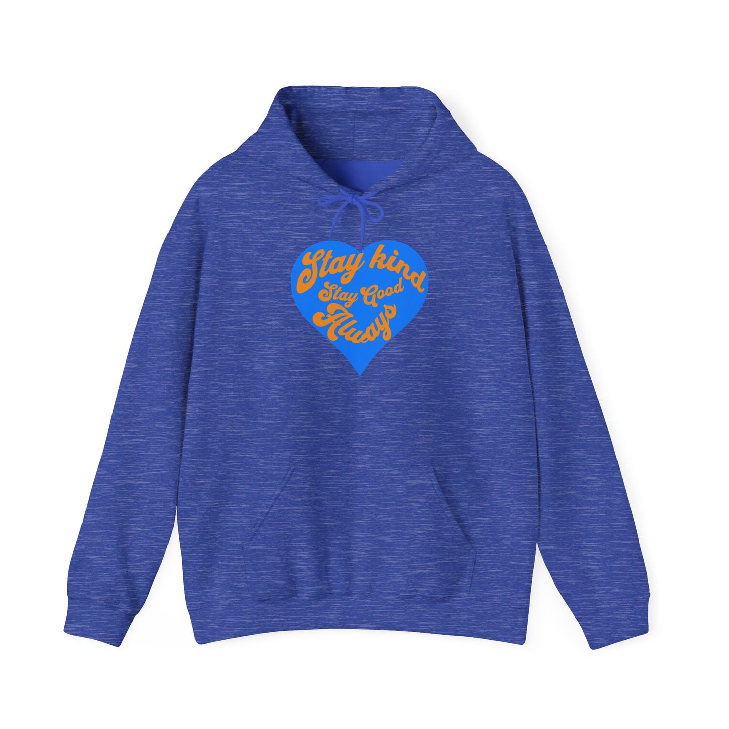 Stay Kind Heart Hoodie - Cozy Unisex Sweatshirt, Ideal for Gifts, Casual Wear, Everyday Comfort, Fall Fashion, Motivation