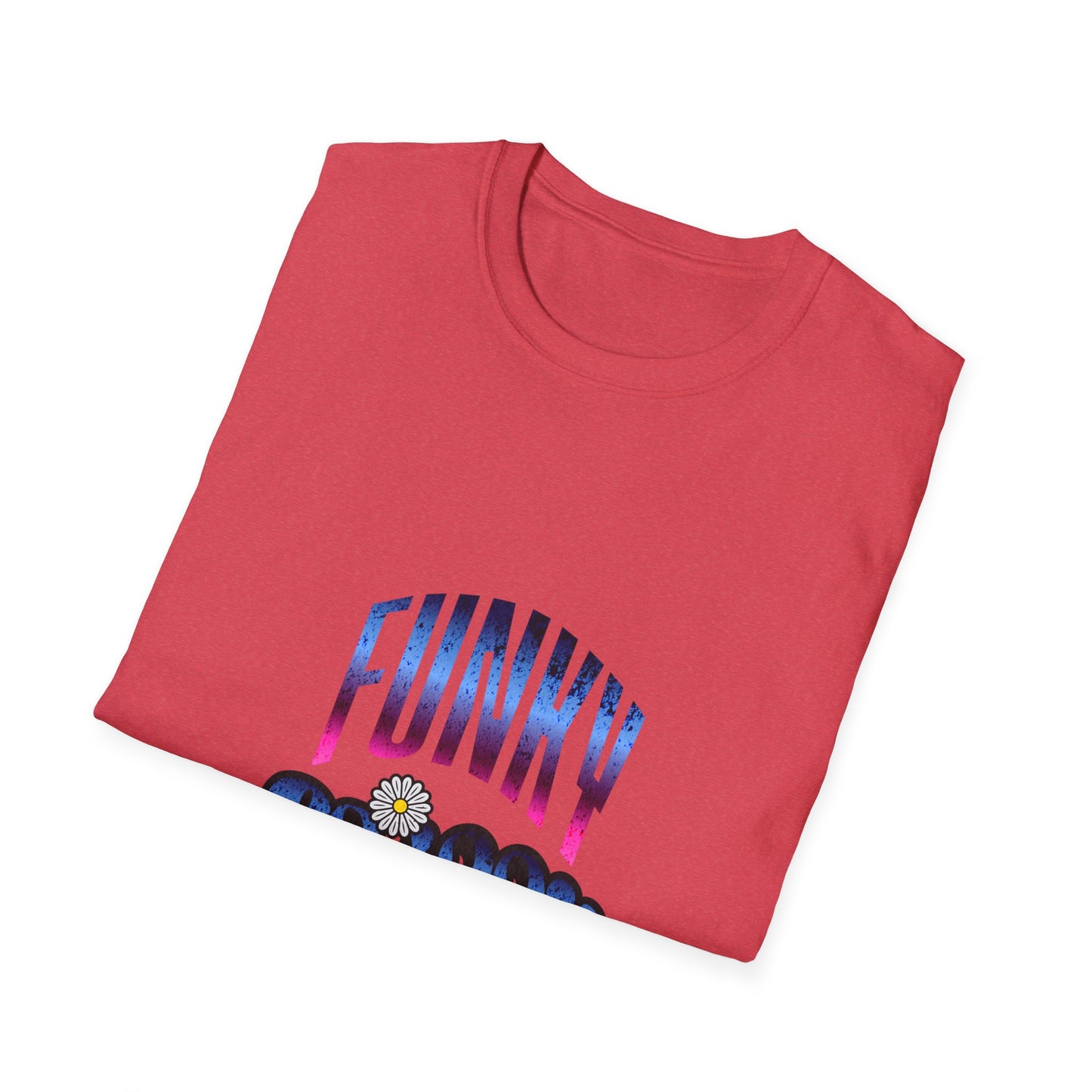 Funky Happy Unisex T-Shirt – Perfect for Festivals, Gifts & Everyday Wear, Vivid Graphics, Casual Style, Birthday Celebration