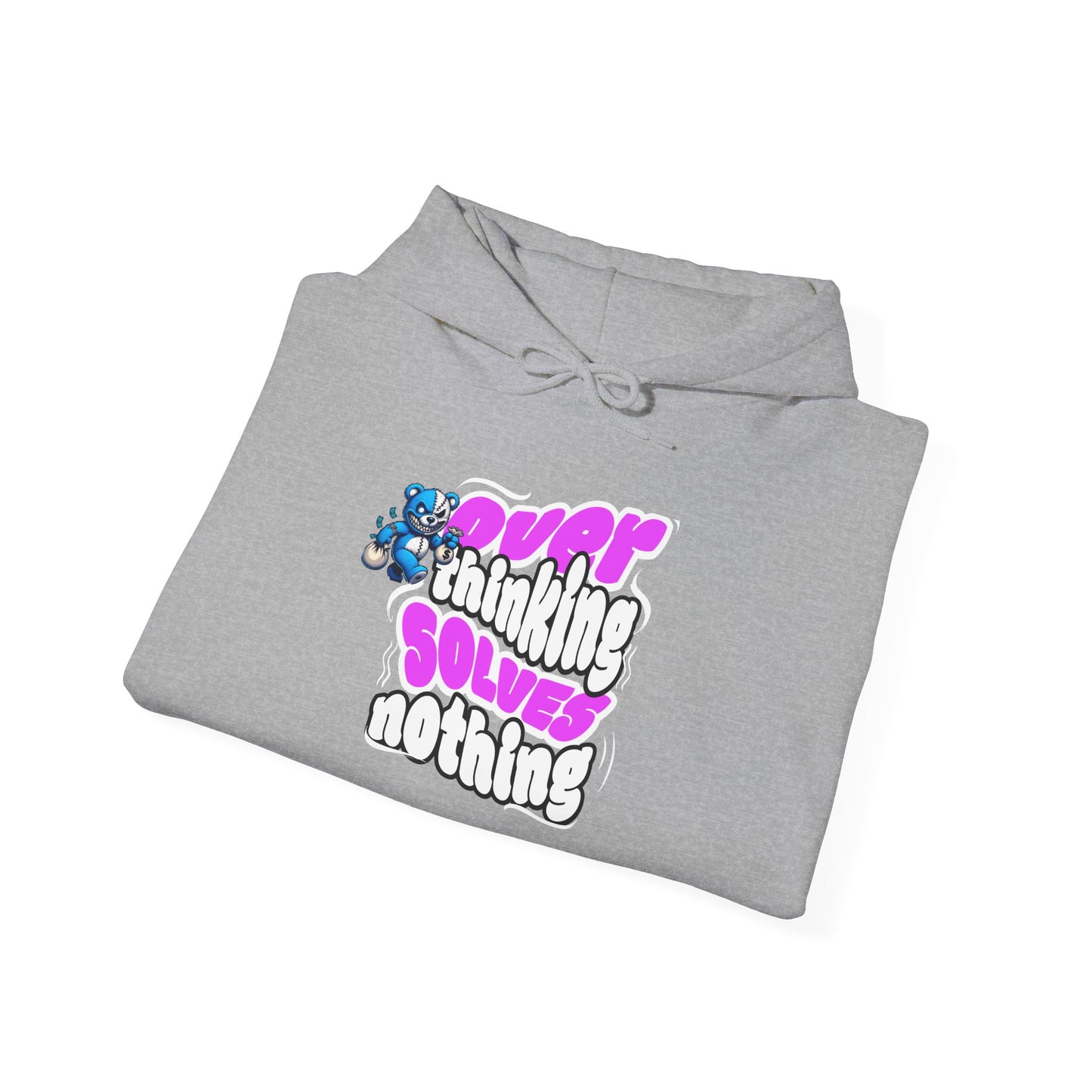 Lighthearted Quote Hoodie - Cozy Unisex Sweatshirt for Relaxation, Gift for Friends, Motivational Apparel, Casual Everyday Wear