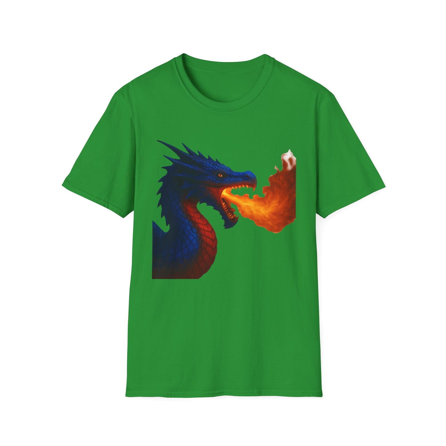 Fantasy Dragon Graphic Tee - Perfect for Gamers, Fantasy Lovers, Birthday Gifts, Casual Wear, Unique Gifts