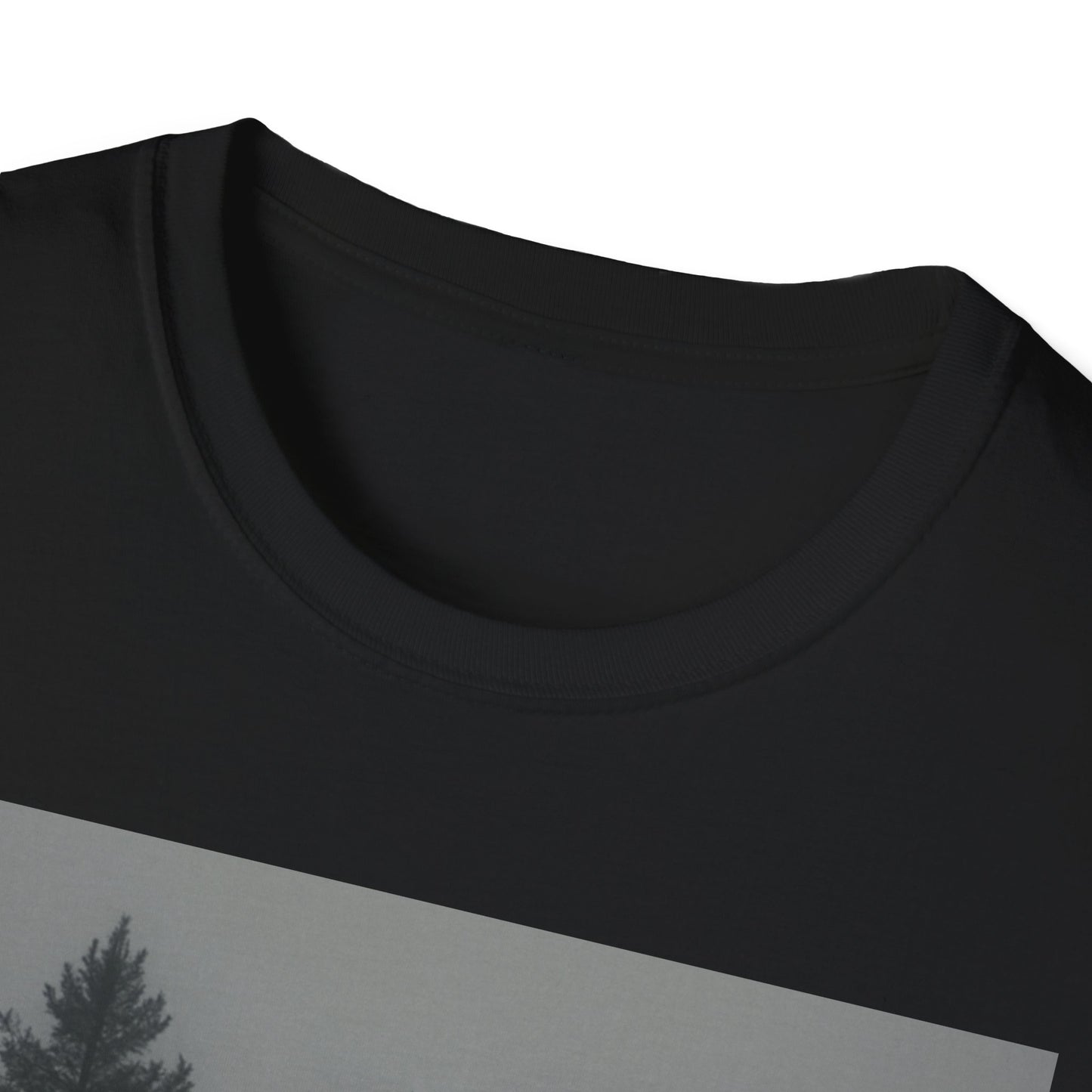 Mystical Forest T-Shirt | Unisex Softstyle Tee for Nature Lovers, Outdoor Adventures, Casual Wear, Gifts for Him & Her