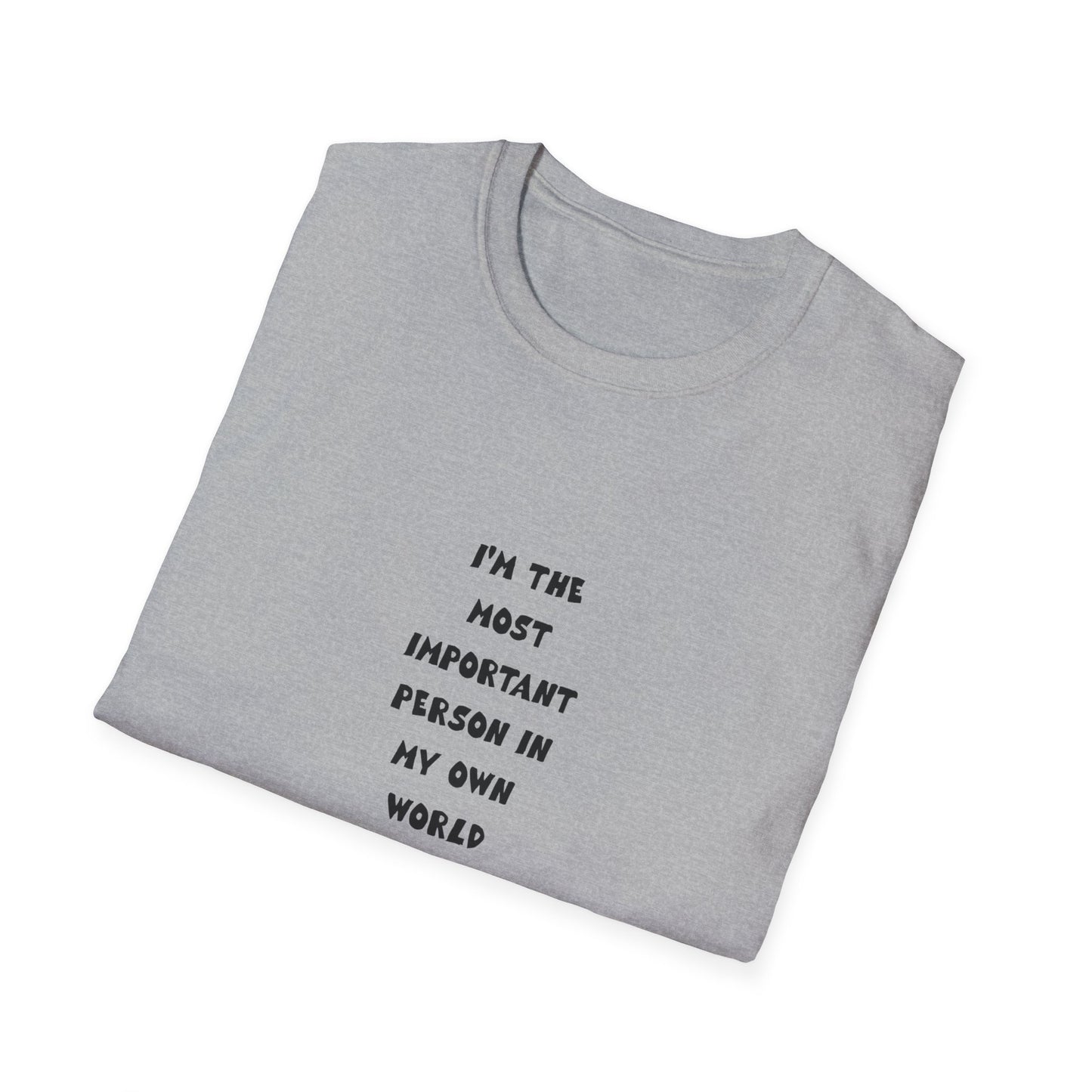 Self-Empowerment Unisex T-Shirt - Inspirational Quote Tee, Motivational Shirt, Gift for Friends, Casual Wear, Everyday Comfort