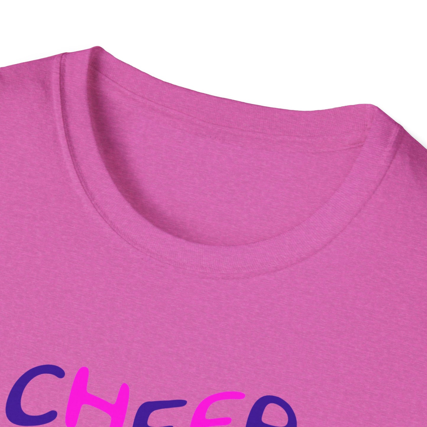 Cheer Mom Unisex Softstyle T-Shirt | Cheerleading Gift, Sportswear, Team Spirit Shirt, Mom Apparel, Fan Merchandise