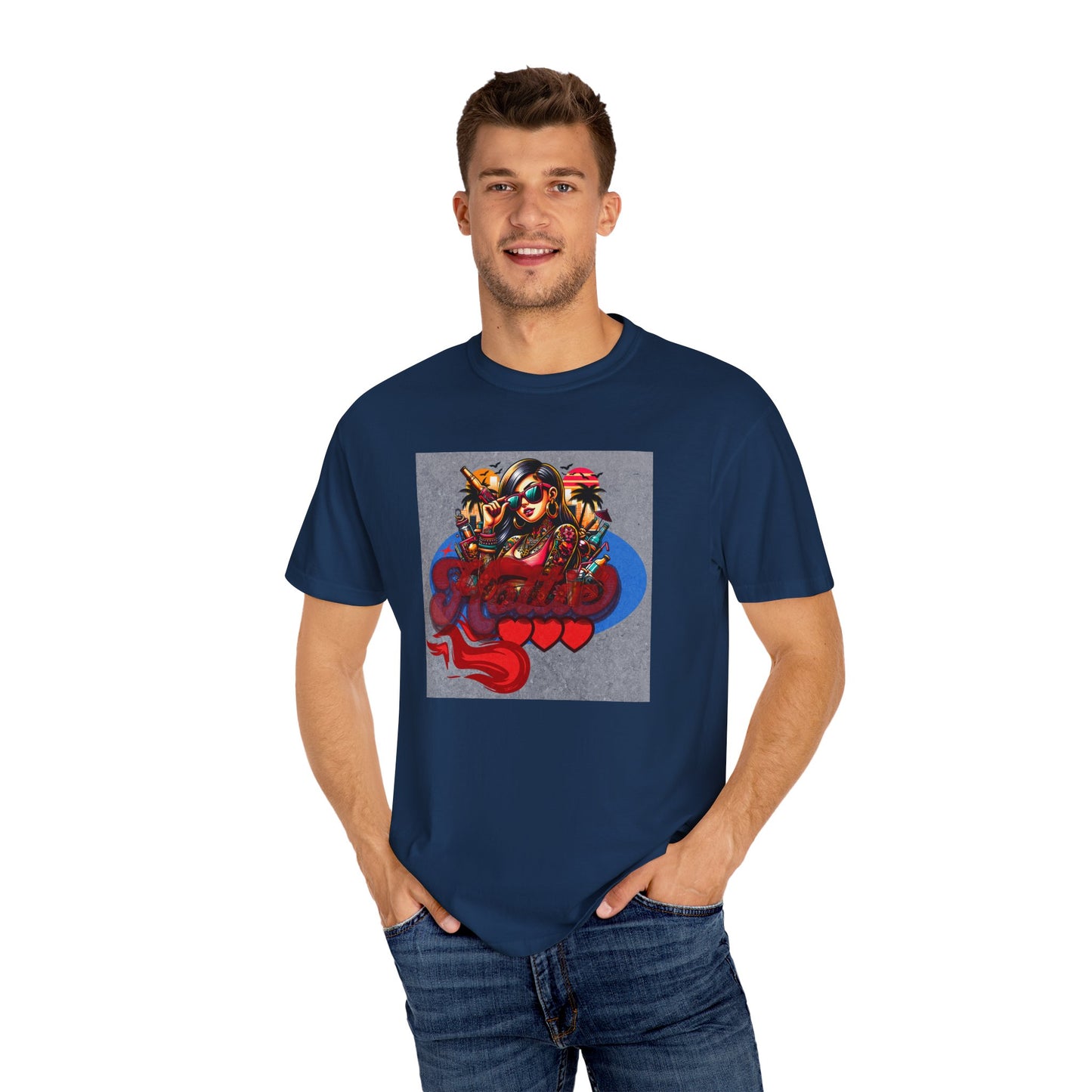 Hottie T-Shirt, Retro Inspired Unisex T-Shirt, Casual Streetwear, Graphic Tee for Events, Gift for Music Lovers, Festival Wear