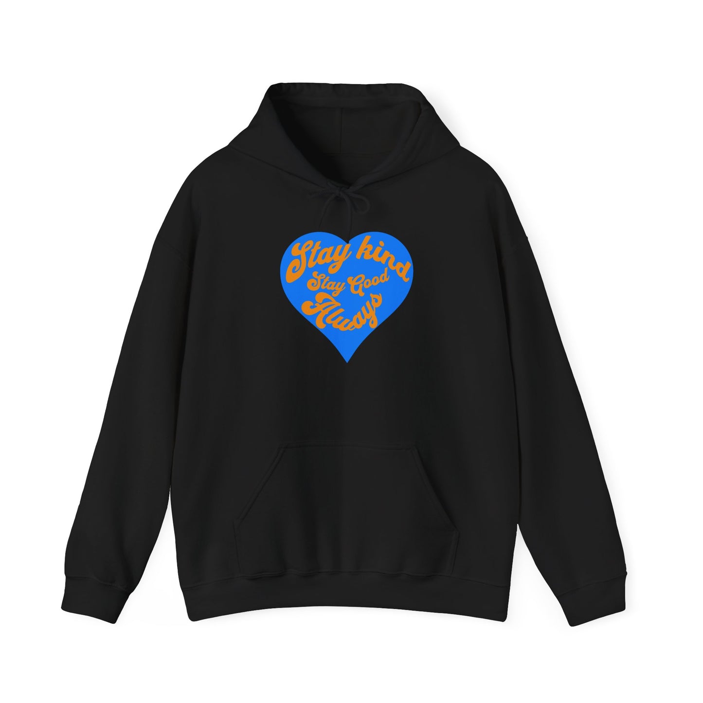 Stay Kind Heart Hoodie - Cozy Unisex Sweatshirt, Ideal for Gifts, Casual Wear, Everyday Comfort, Fall Fashion, Motivation