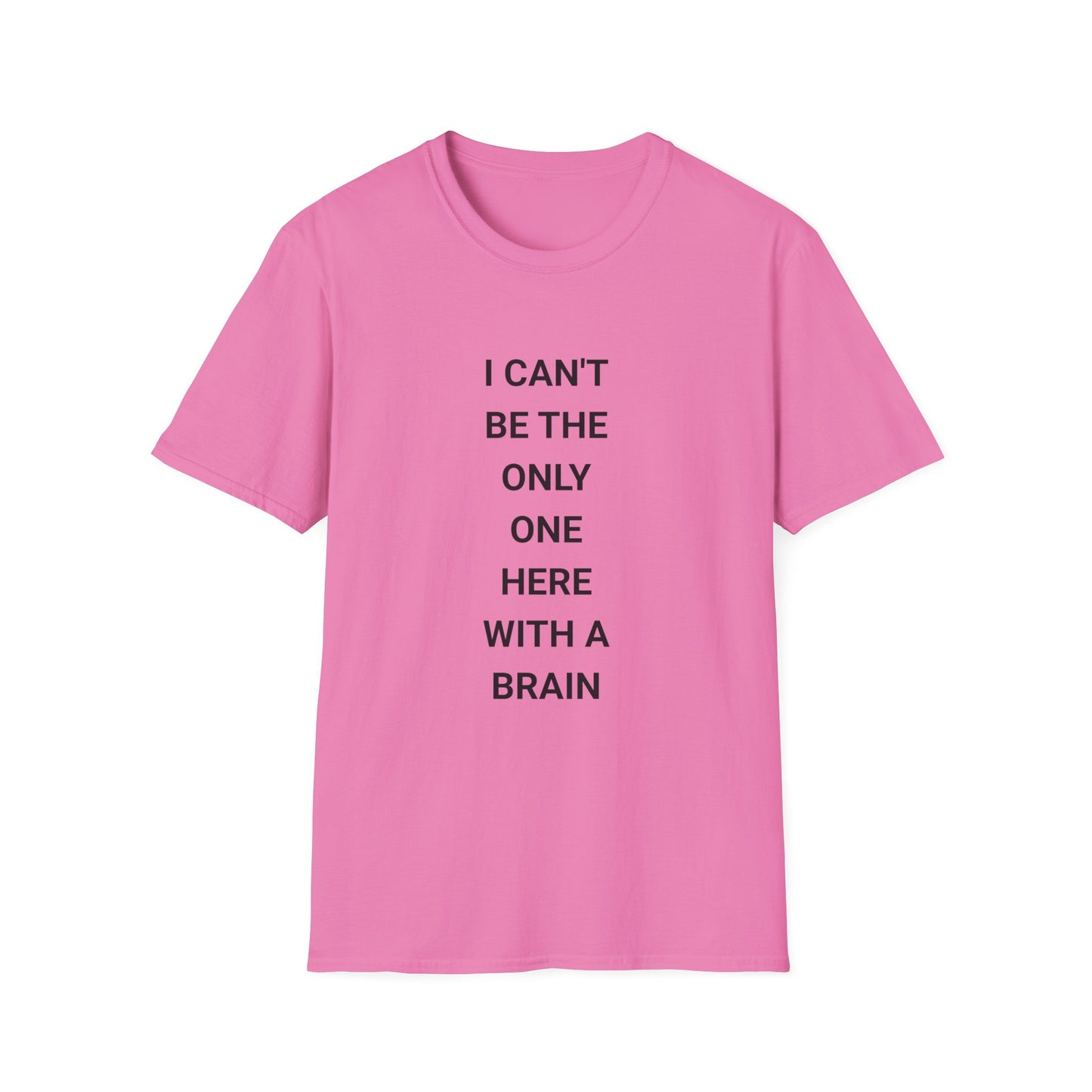 Clever Quote Unisex T-Shirt - Funny Gift, Casual Wear, Brainy Humor, Birthday Present, Everyday Tee