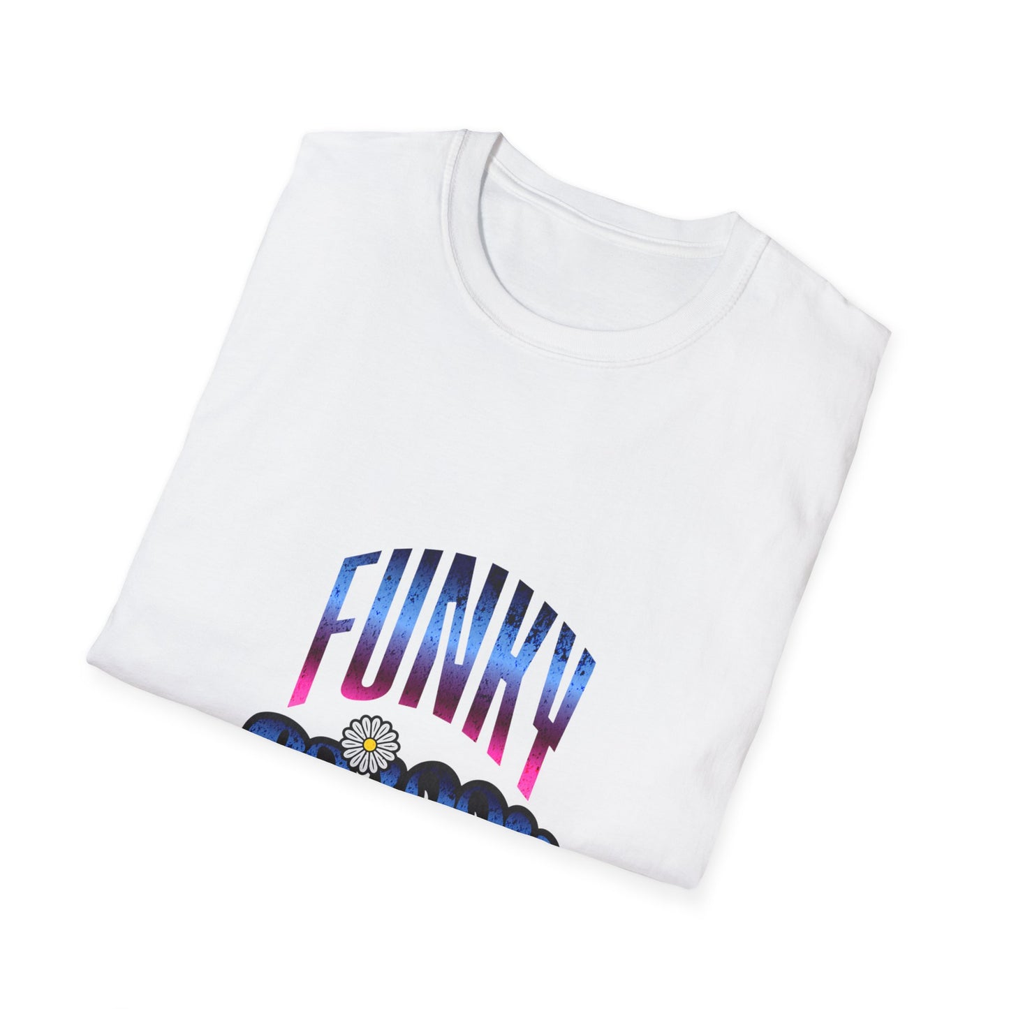 Funky Happy Unisex T-Shirt – Perfect for Festivals, Gifts & Everyday Wear, Vivid Graphics, Casual Style, Birthday Celebration
