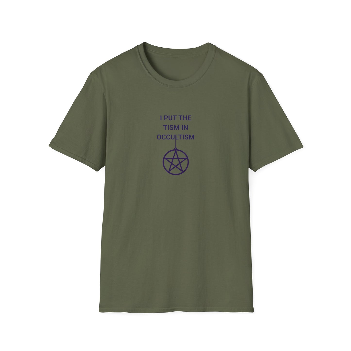 Occultism Humor T-Shirt, Funny Unisex Tee, Witchy Gift for Friends, Casual Wear, Halloween Theme, Spiritual Apparel