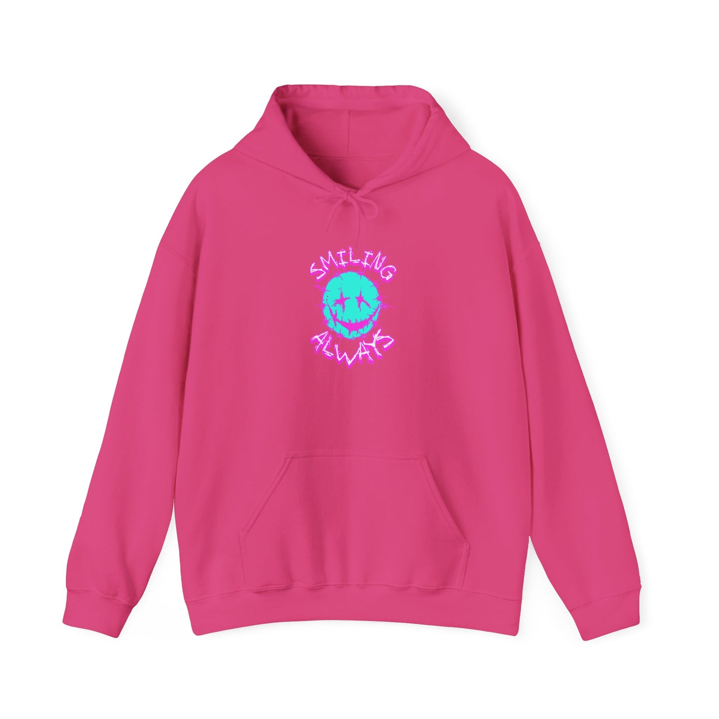 Vibrant Unisex Hoodie for Fun-Loving Souls | Graphic Sweatshirt with Smile Design, Cozy Gift for Men and Women, Casual Wear, Everyday Style