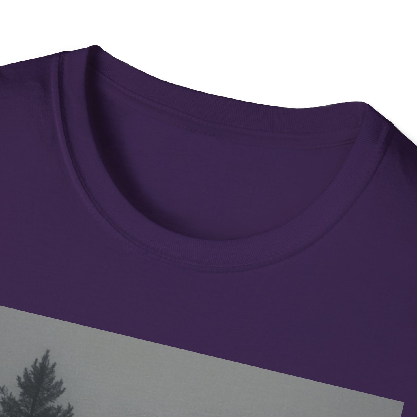 Mystical Forest T-Shirt | Unisex Softstyle Tee for Nature Lovers, Outdoor Adventures, Casual Wear, Gifts for Him & Her