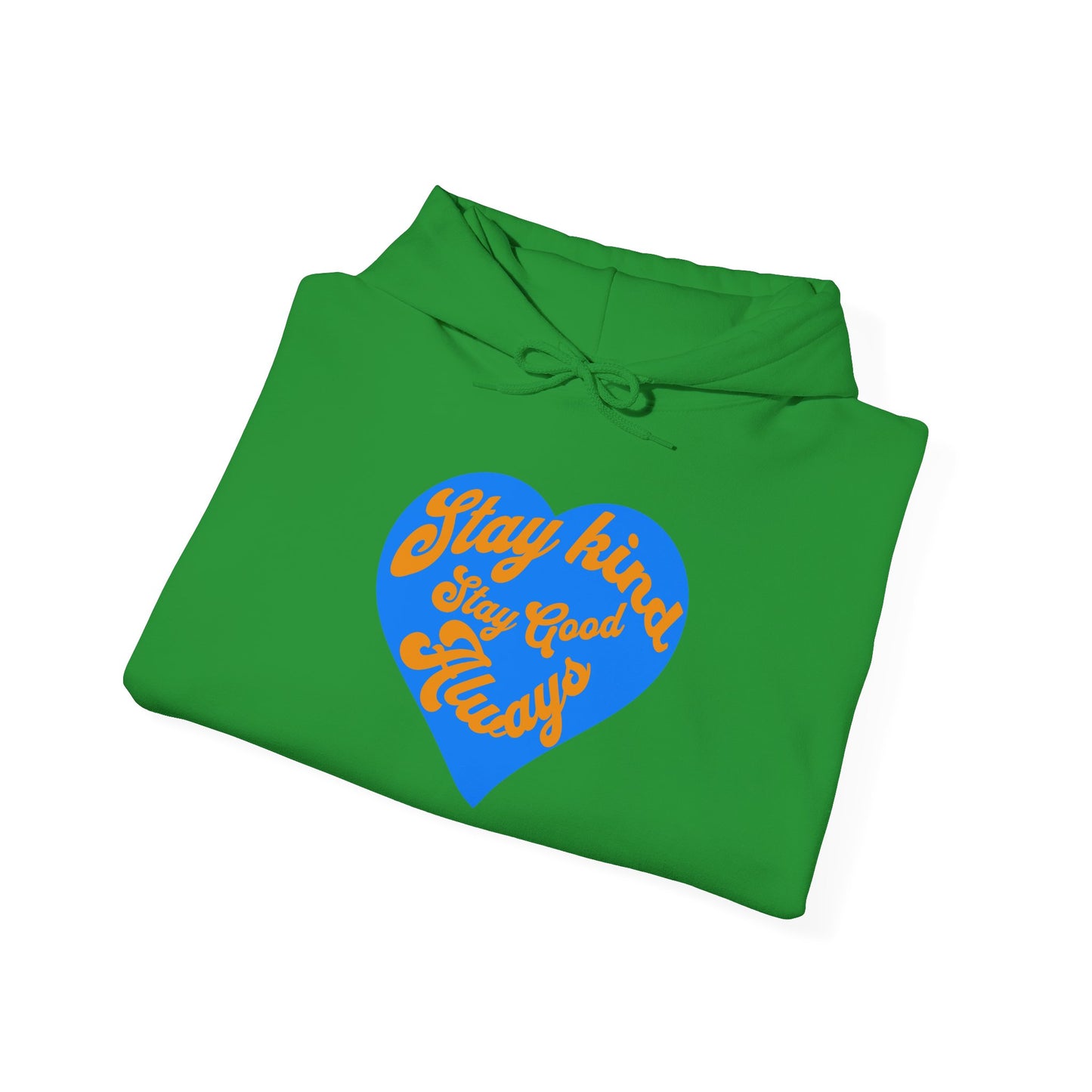 Stay Kind Heart Hoodie - Cozy Unisex Sweatshirt, Ideal for Gifts, Casual Wear, Everyday Comfort, Fall Fashion, Motivation