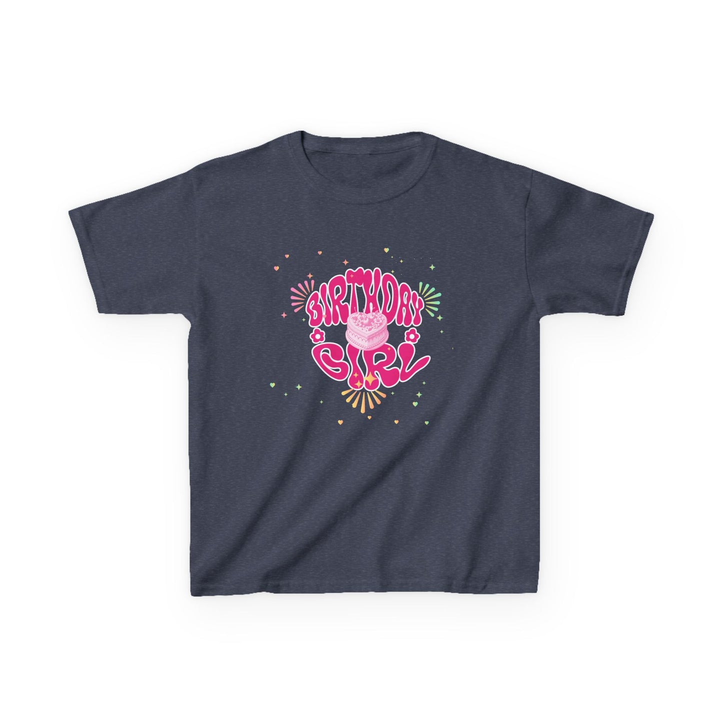 Birthday girl T-Shirt, Kids Birthday Tee, Fun Birthday T-Shirt, Birthday Cake T-Shirt, Birthday Shirt, Celebration Top, Gift, Kids Party Apparel