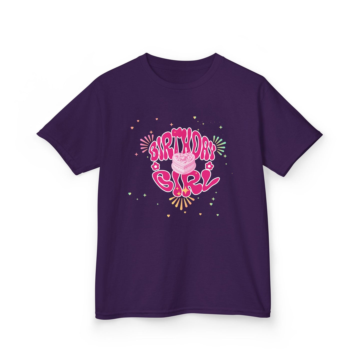 Birthday girl T-Shirt, Kids Birthday Tee, Fun Birthday T-Shirt, Birthday Cake T-Shirt, Birthday Shirt, Celebration Top, Gift, Kids Party Apparel