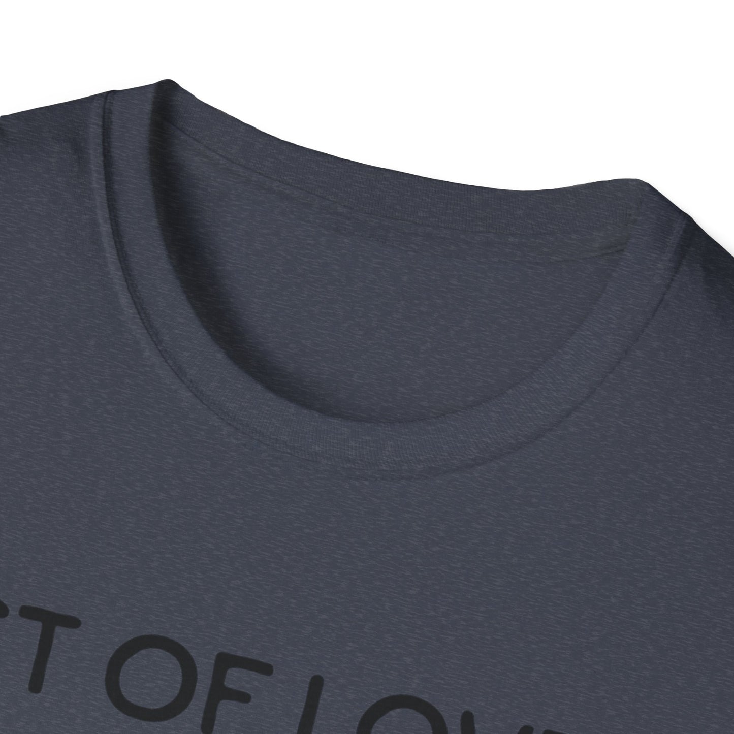 List of Love Unisex T-Shirt, Cute, Adorable, Sexy, Gift for Her, Valentine's Day, Casual Wear, Funny Tees