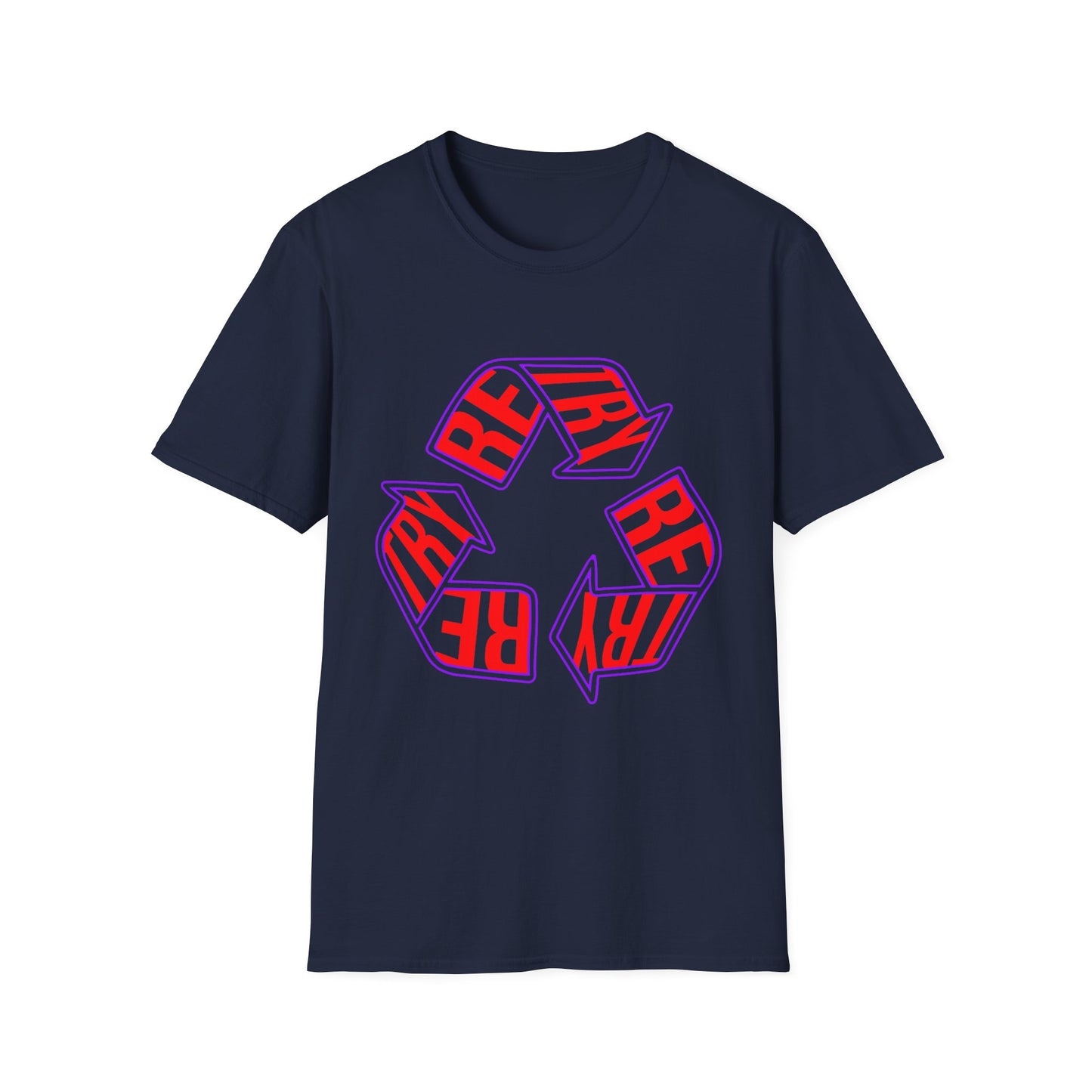 Recycled Vibes Unisex T-Shirt, Eco-Friendly Tee, Casual Wear, Gift for Eco-Conscious, Sustainable Fashion, Everyday Staple