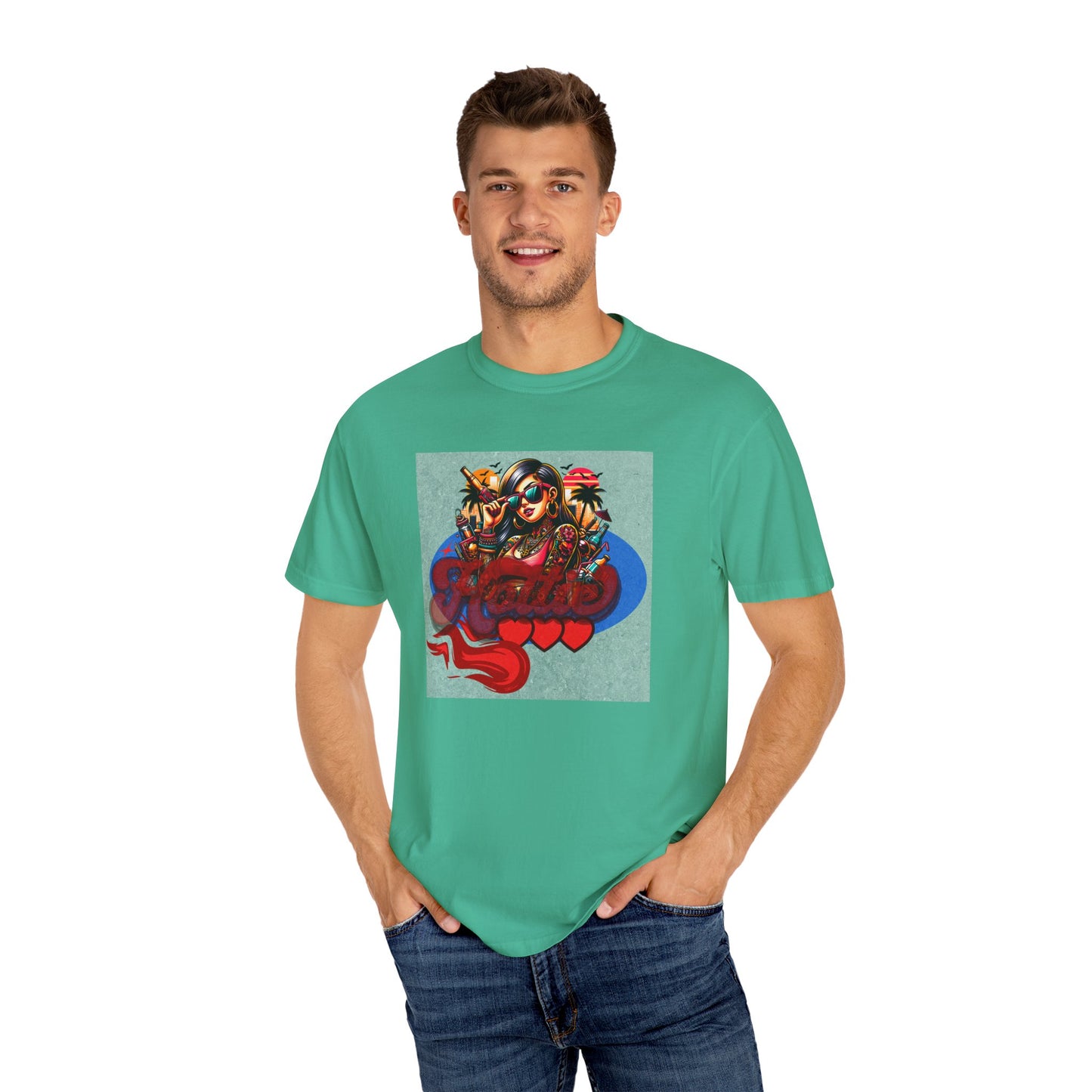 Hottie T-Shirt, Retro Inspired Unisex T-Shirt, Casual Streetwear, Graphic Tee for Events, Gift for Music Lovers, Festival Wear